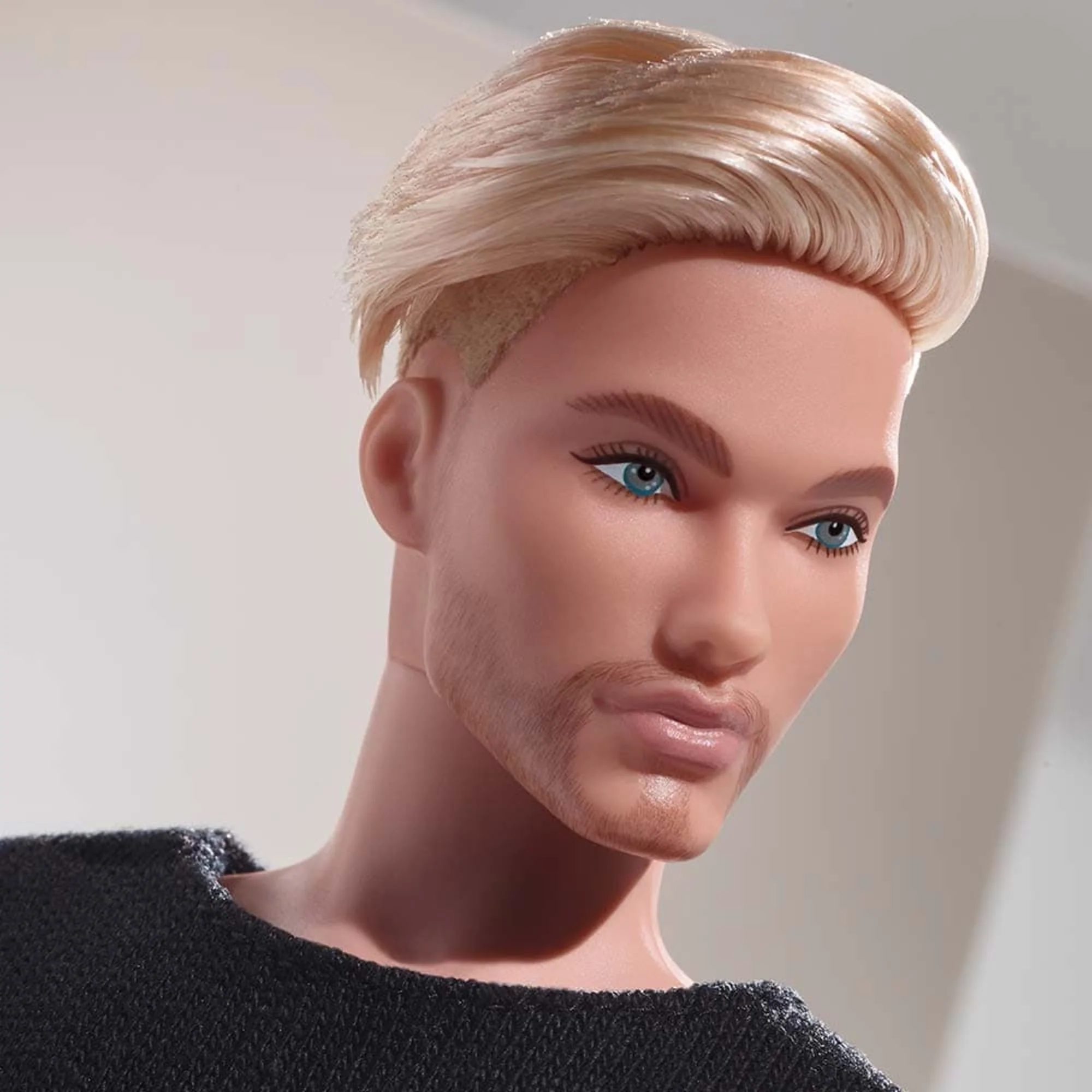 Mattel Creations Barbie Looks Ken Doll (Blonde with Facial Hair)