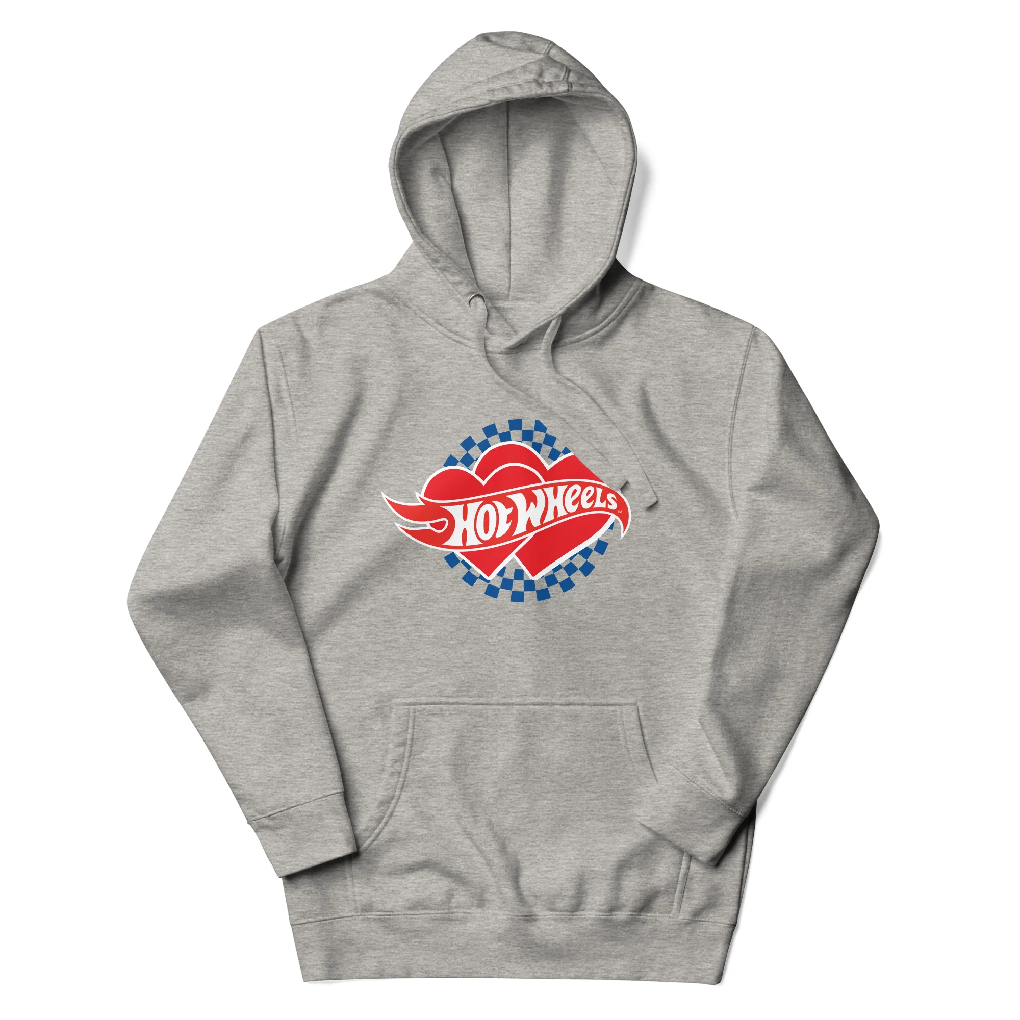 Mattel Creations Hot Wheel Checkered Hearts Hoodie