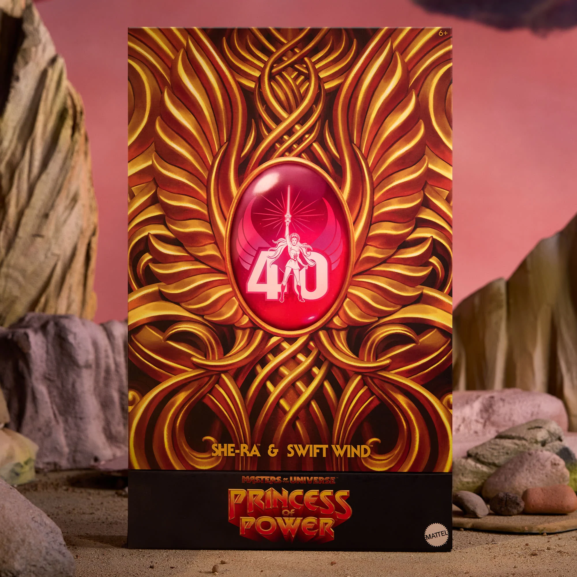 Mattel Creations Masters of the Universe Origins She-Ra and Swift Wind 2-Pack