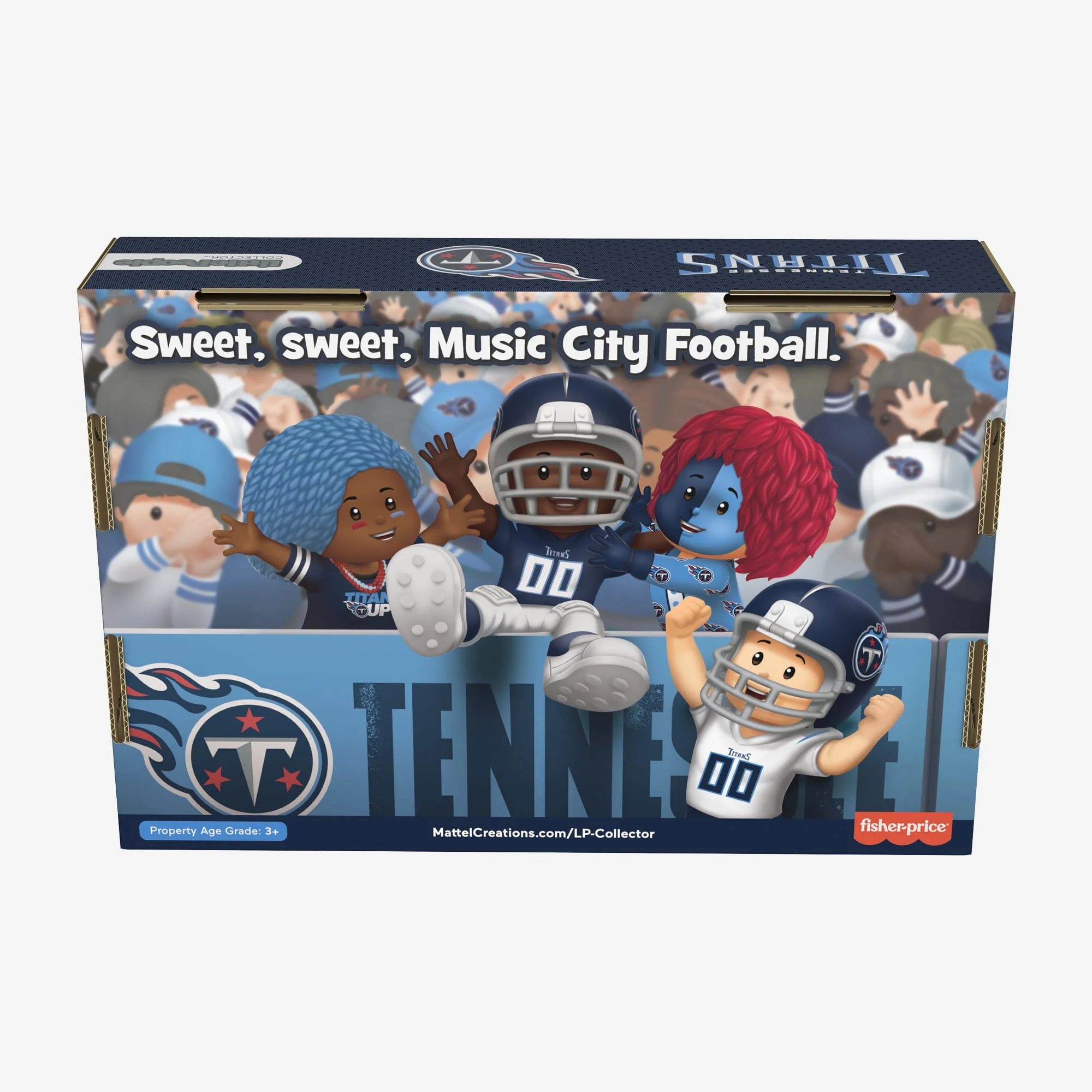 Mattel Creations Little People Collector x NFL Tennessee Titans Set