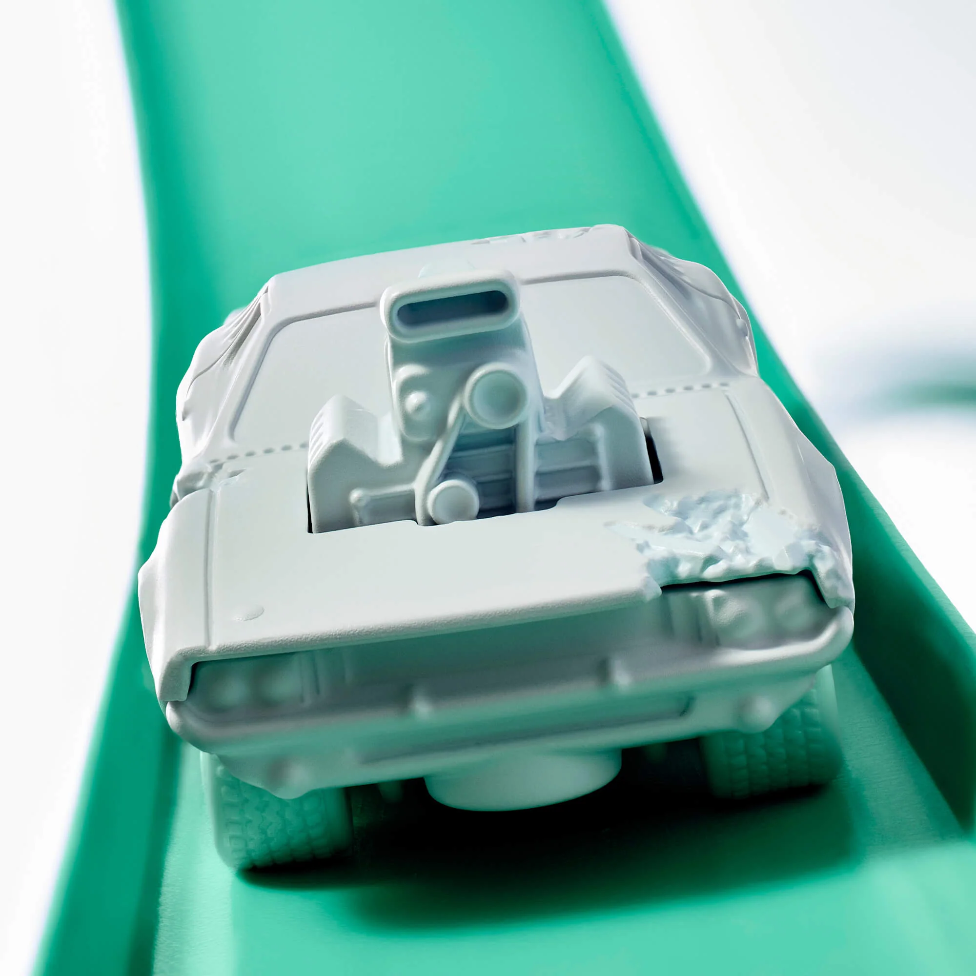 Mattel Creations Hot Wheels x Daniel Arsham Eroded Rodger Dodger