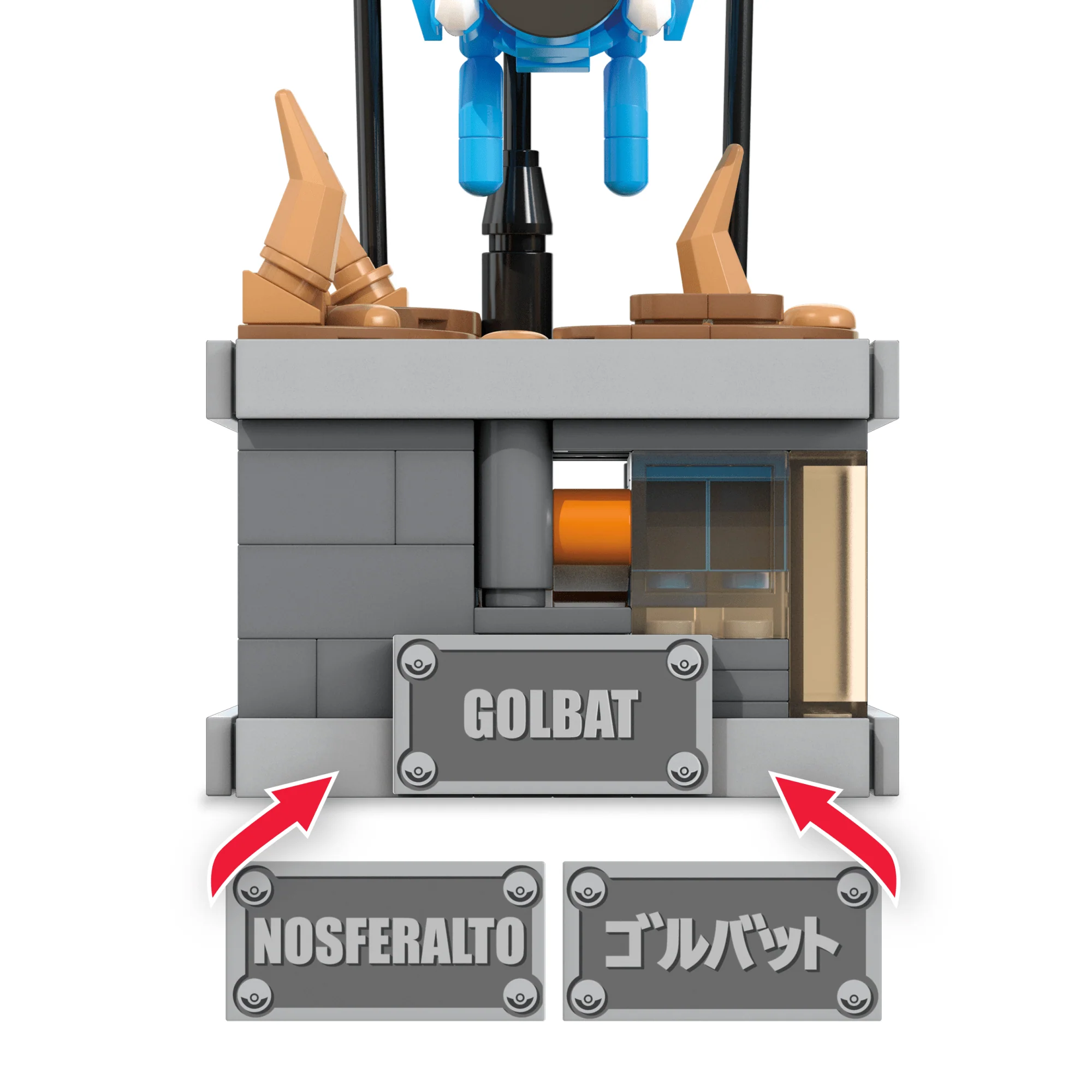 Mattel Creations Pokémon Mini Motion Golbat Building Set by MEGA
