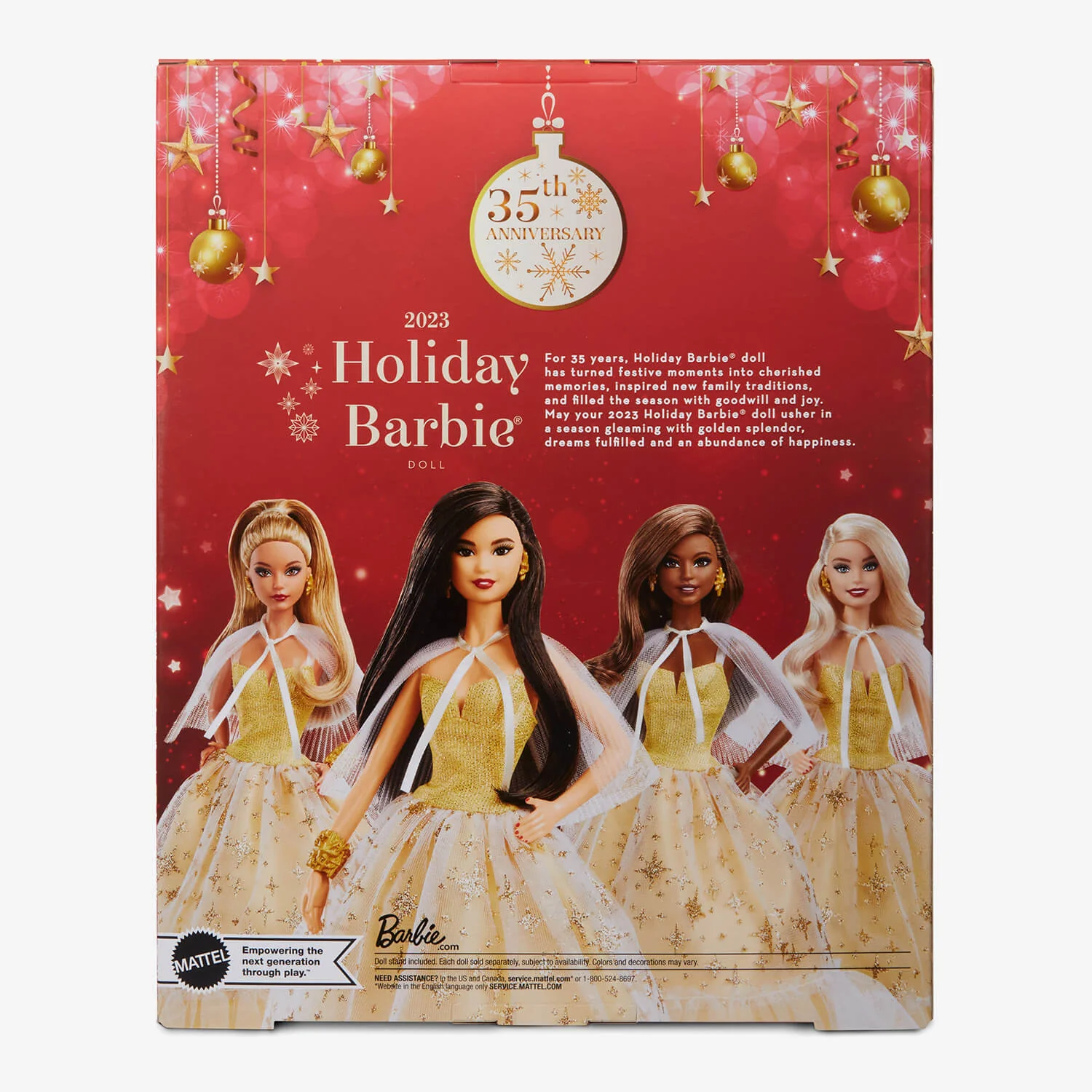 Mattel Creations 2023 Holiday Barbie Doll