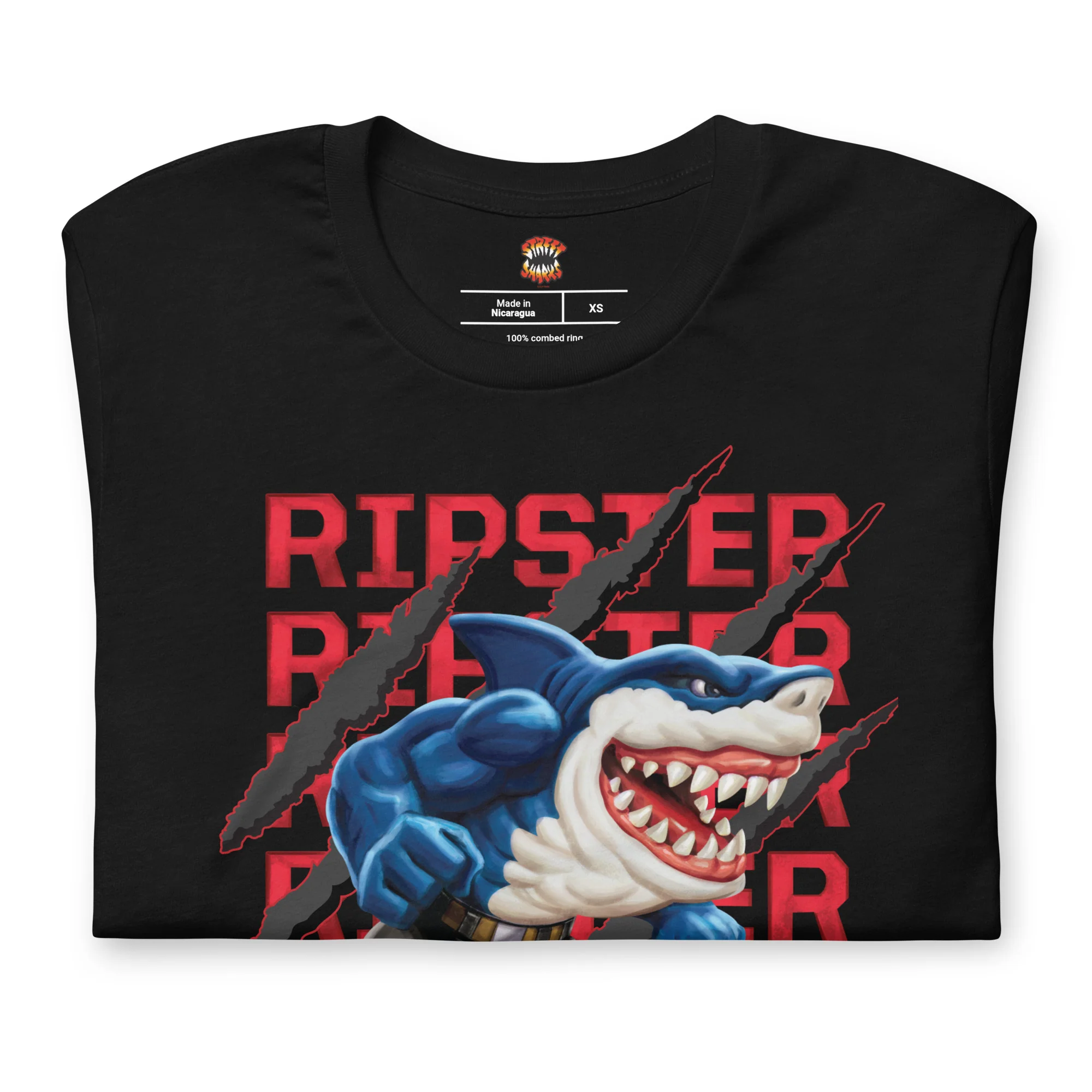 Mattel Creations Street Sharks Ripster Slash T-Shirt