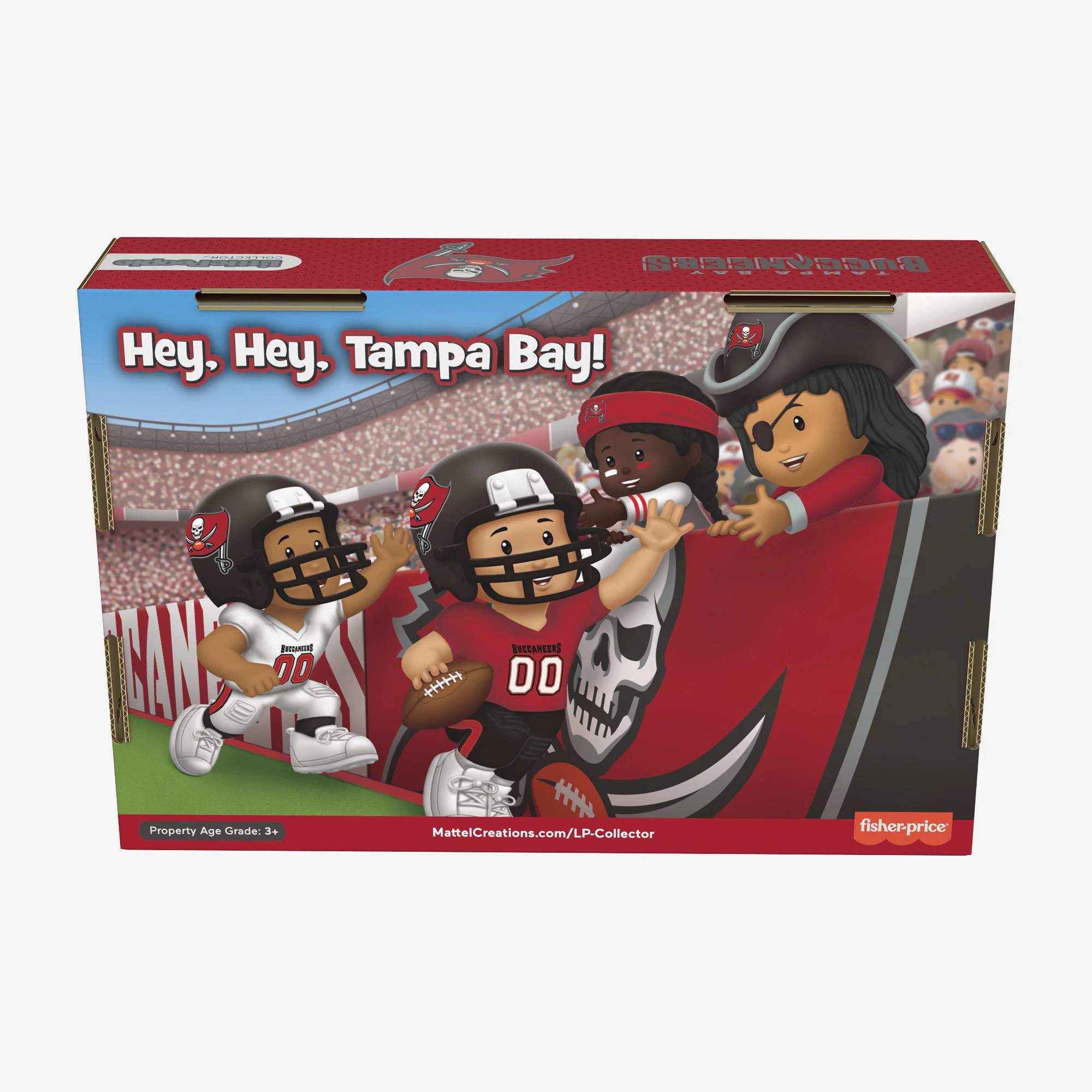 Mattel Creations Little People Collector x NFL Tampa Bay Buccaneers Set