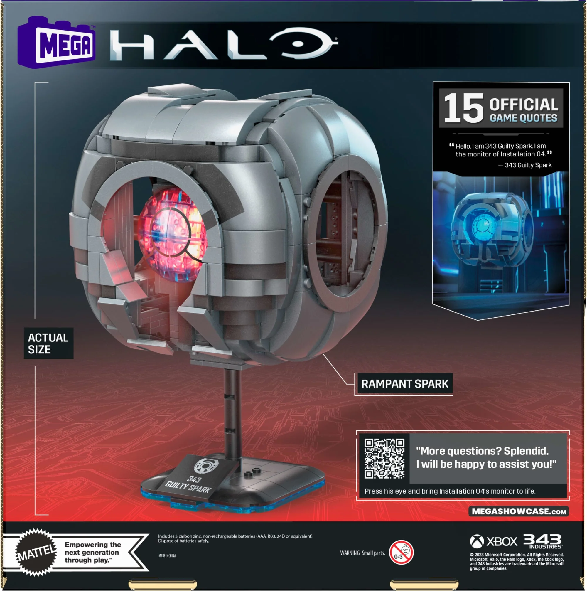 Mattel Creations MEGA Halo Model Replica Building Set