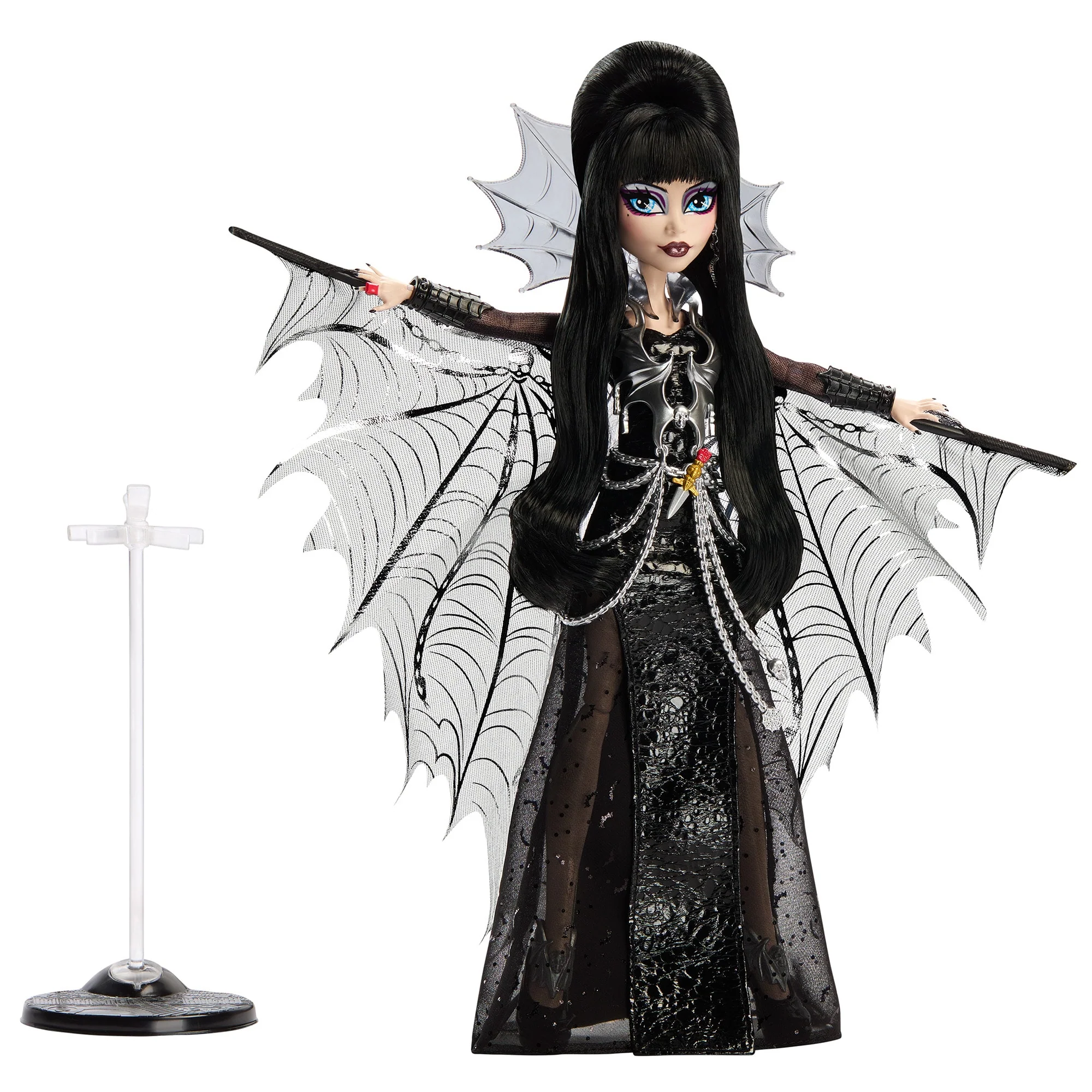 Mattel Creations Monster High Skullector Elvira, Mistress of the Dark Doll