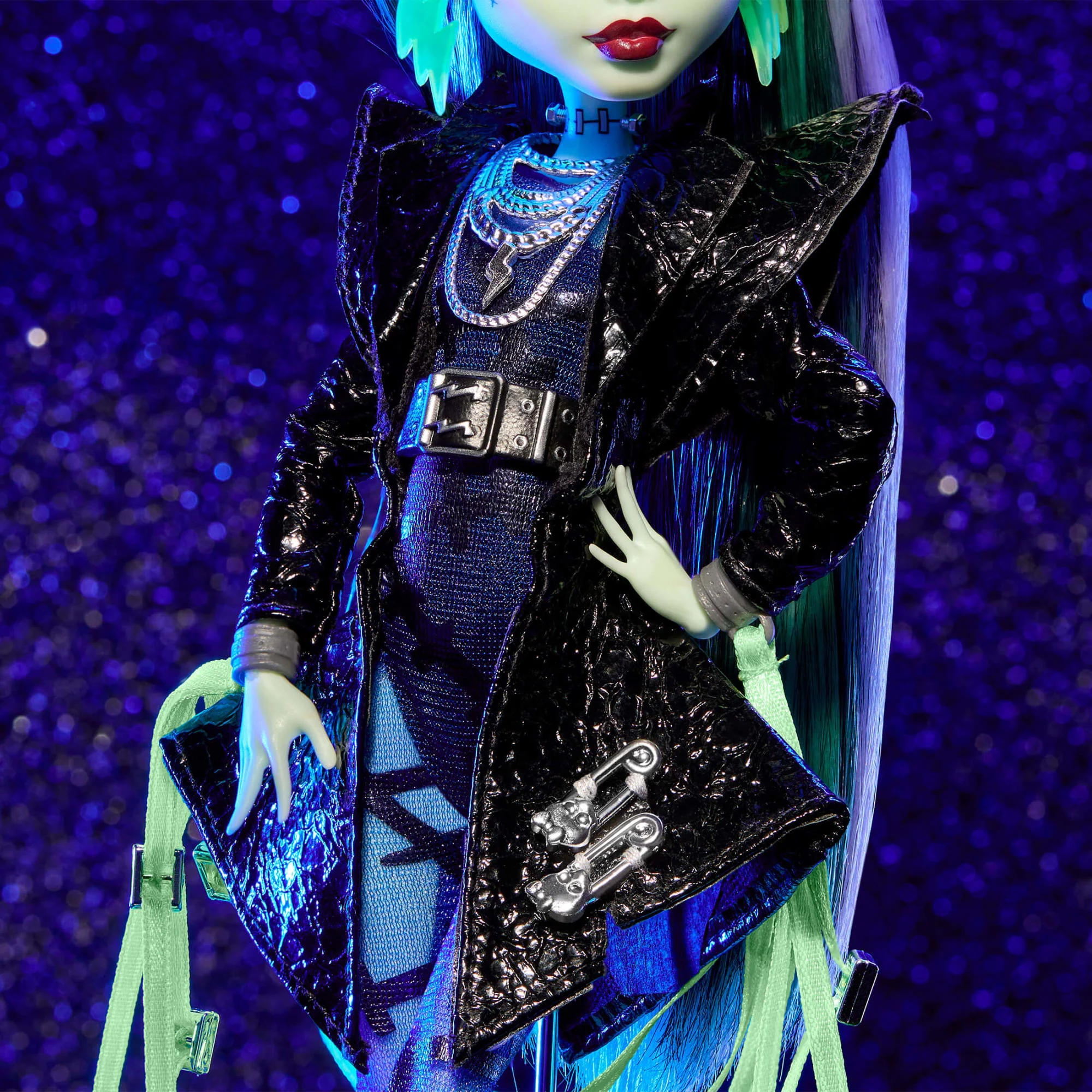 Mattel Creations Monster High Haunt Couture Midnight Runway Frankie Stein Doll