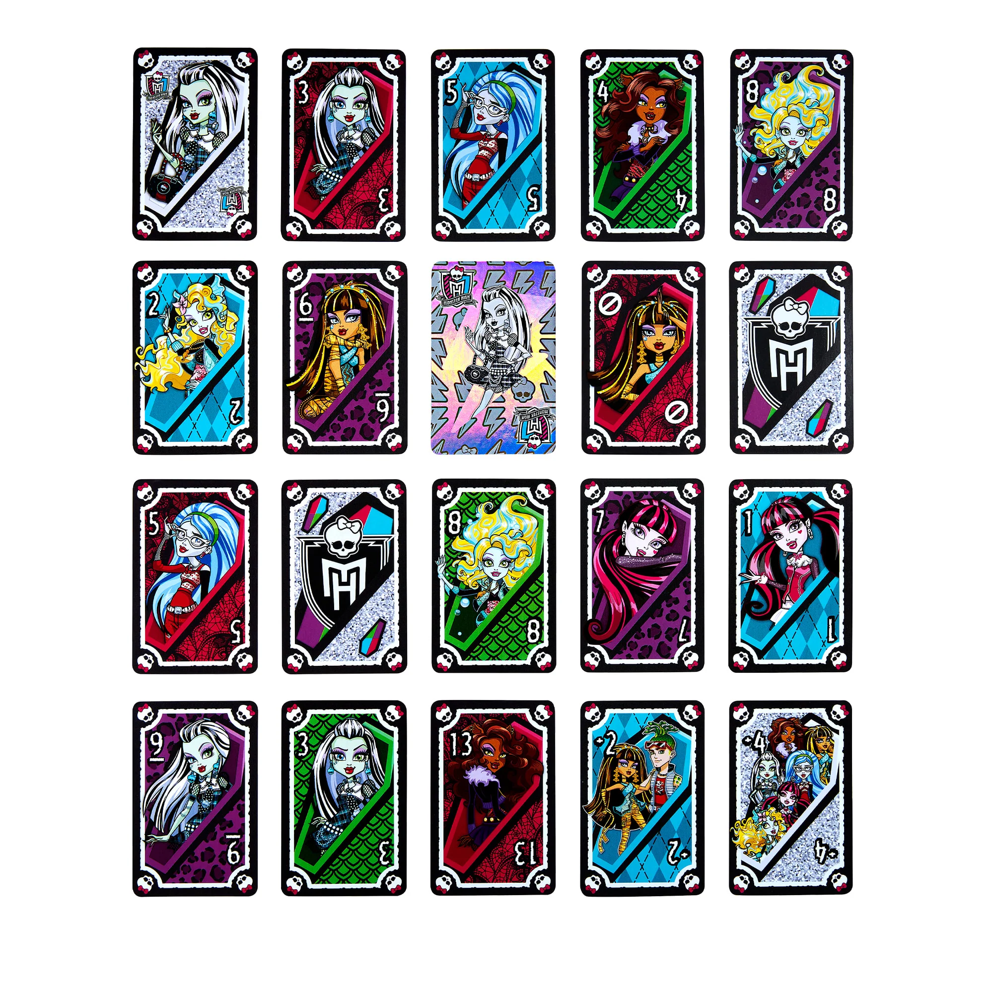 Mattel Creations UNO Fandom Monster High Game Deck