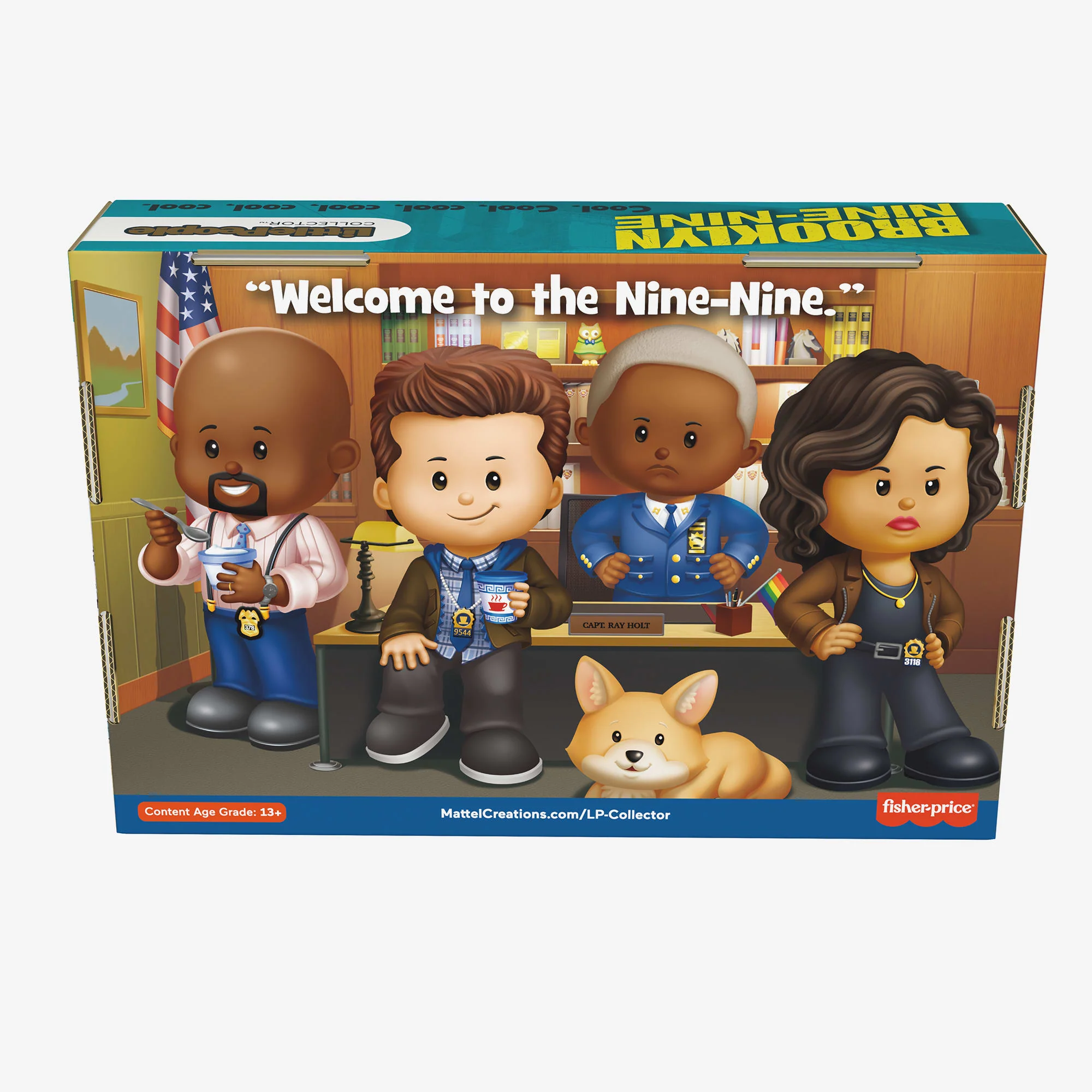 Mattel Creations Little People Collector Brooklyn Nine-Nine TV Series Special Edition Set