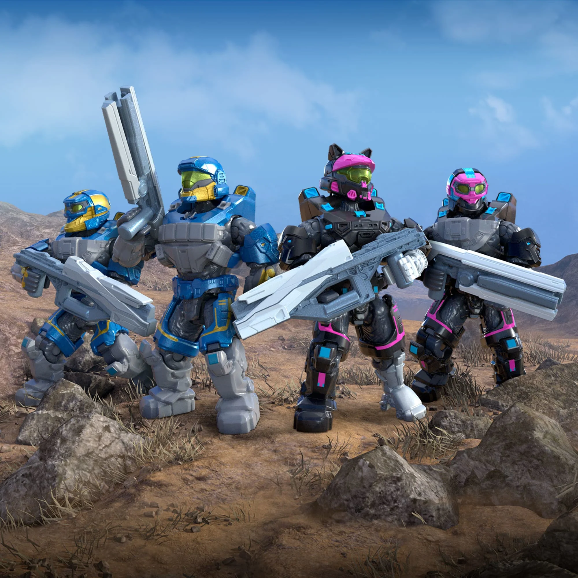 Mattel Creations MEGA Halo Multiplayer Mayhem Building Toy Kit
