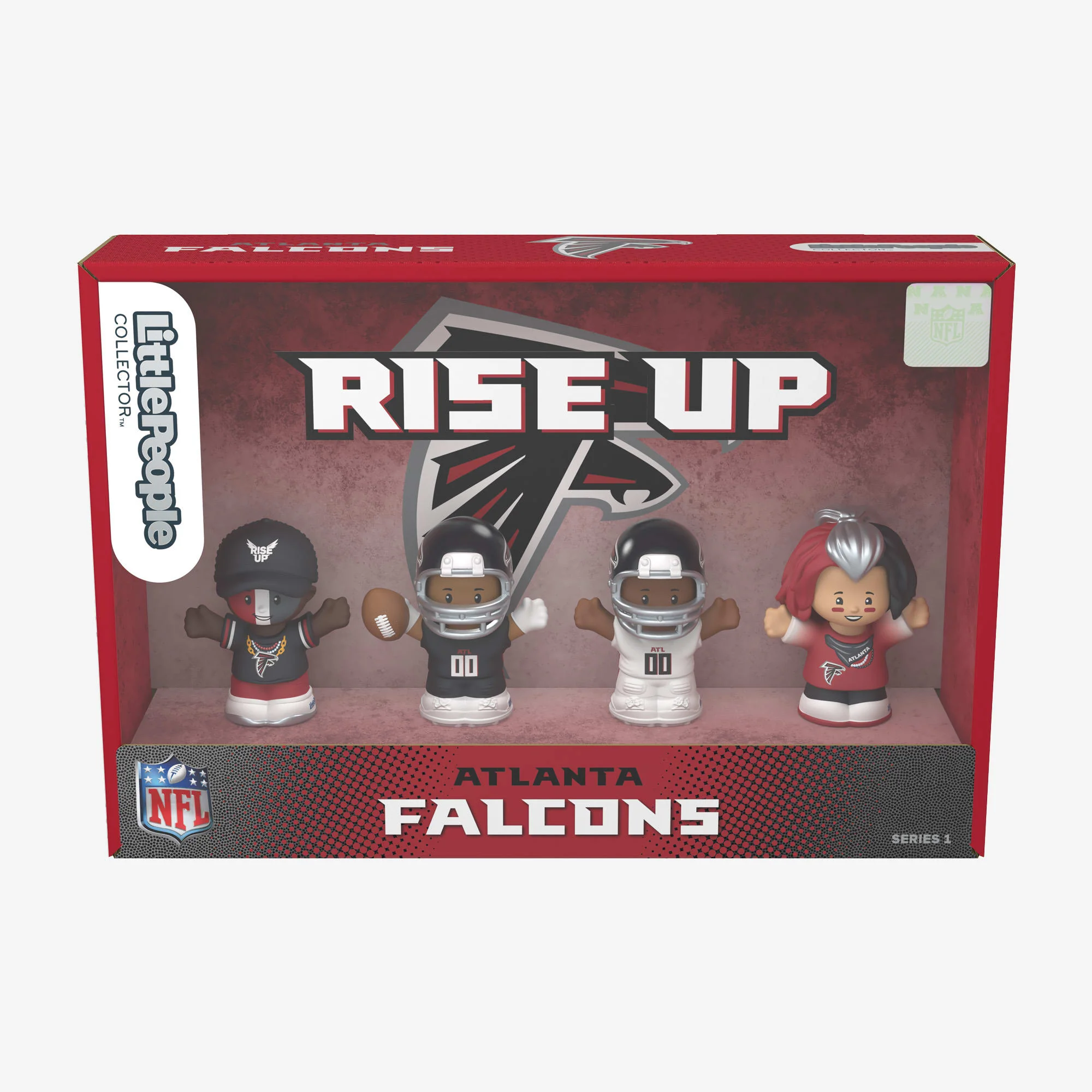 Mattel Creations Little People Collector x NFL Atlanta Falcons Set
