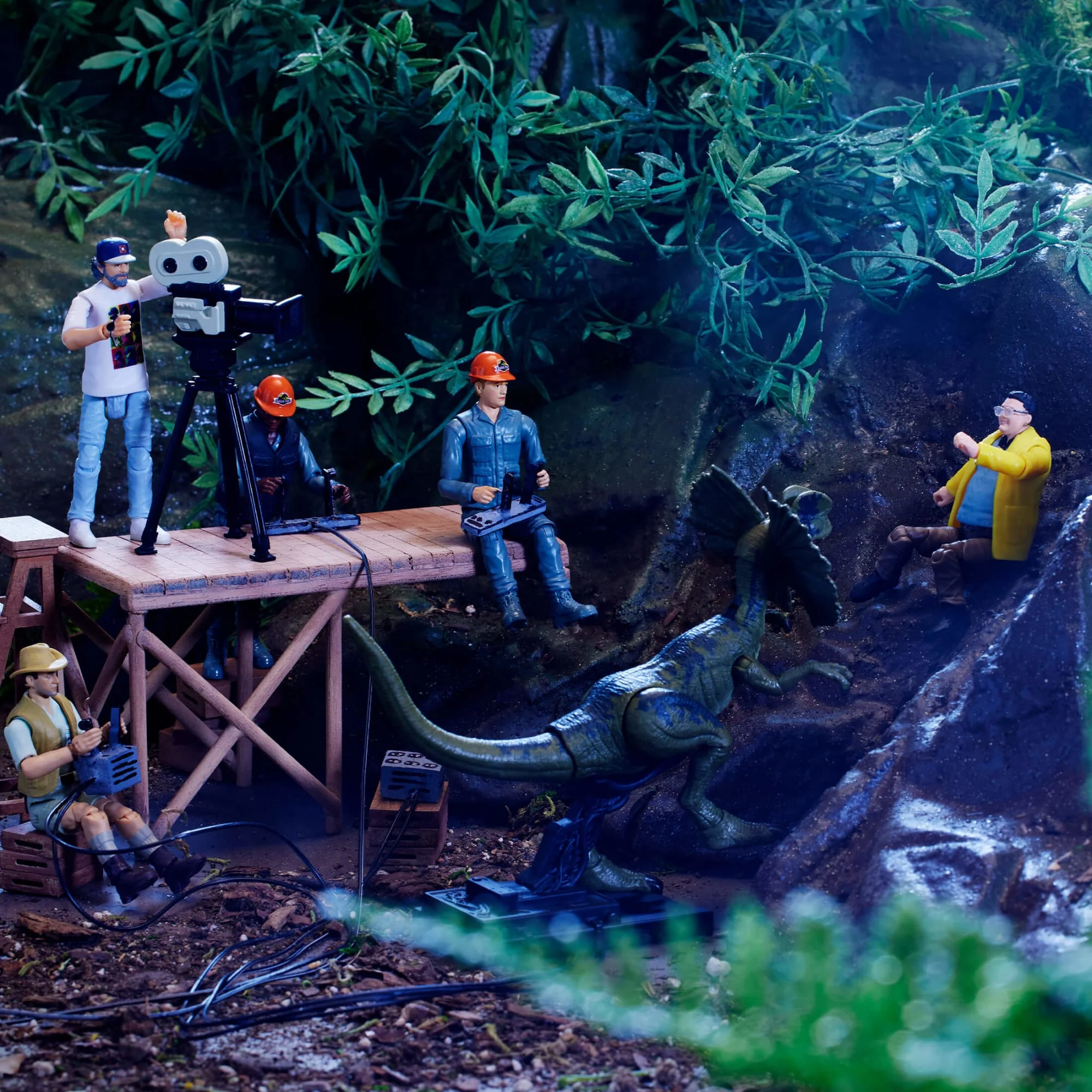 Mattel Creations Jurassic Park 30th Anniversary Steven Spielberg Figure