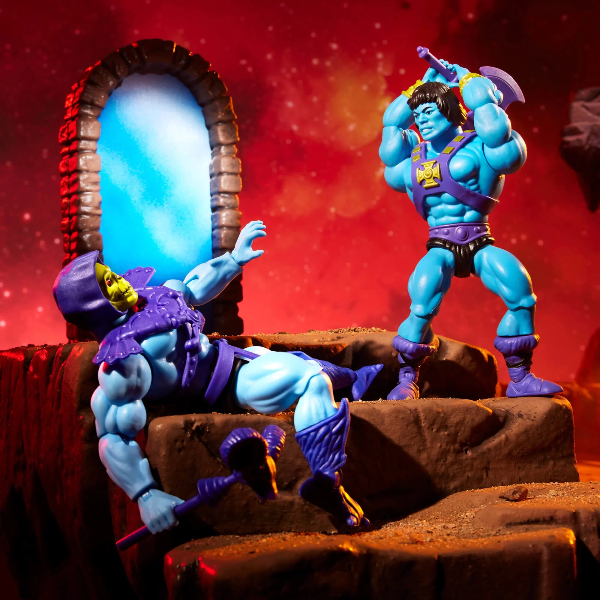 Mattel Creations Masters of the Universe Origins He-Skeletor Figure