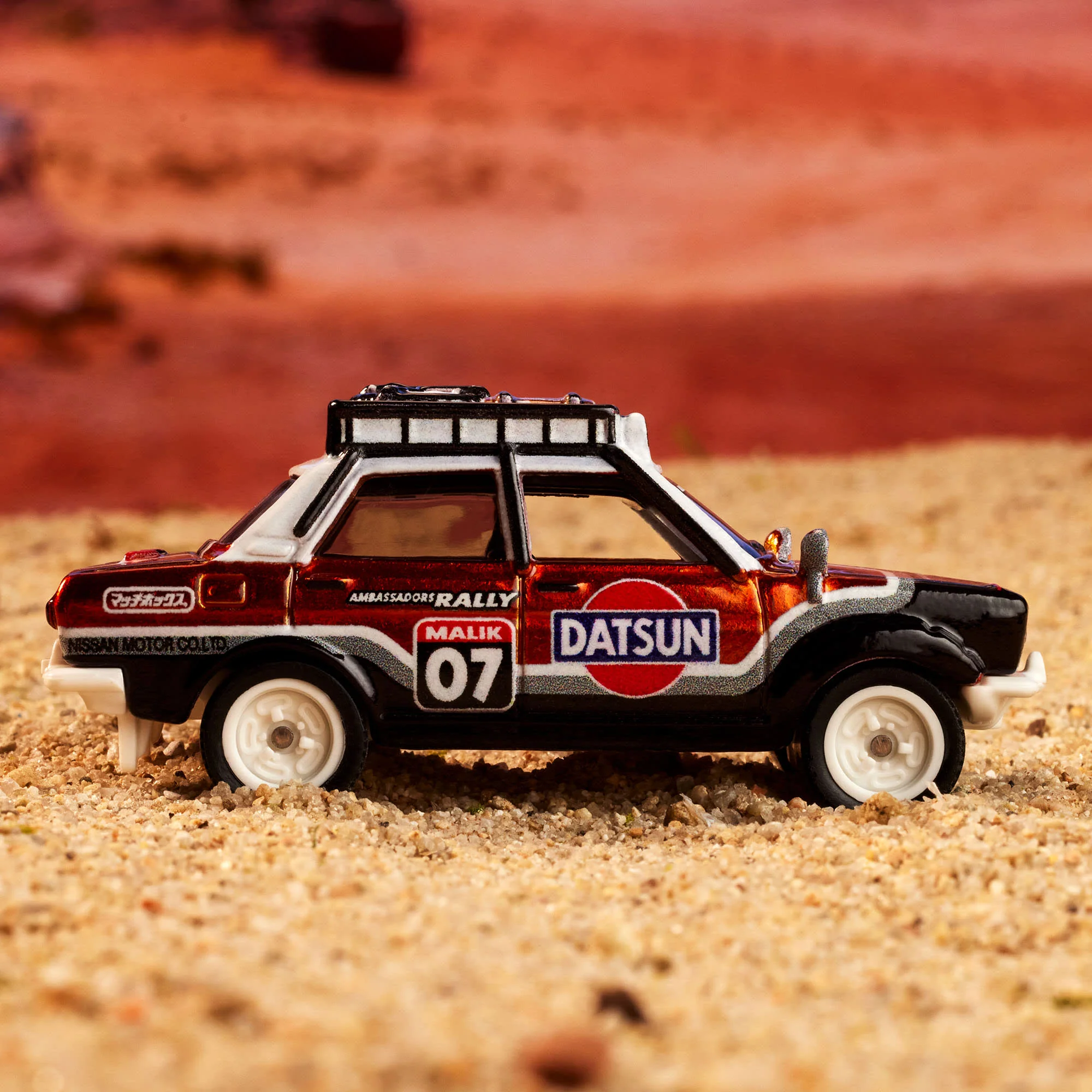 Mattel Creations Matchbox 1970 Datsun 510 Rally
