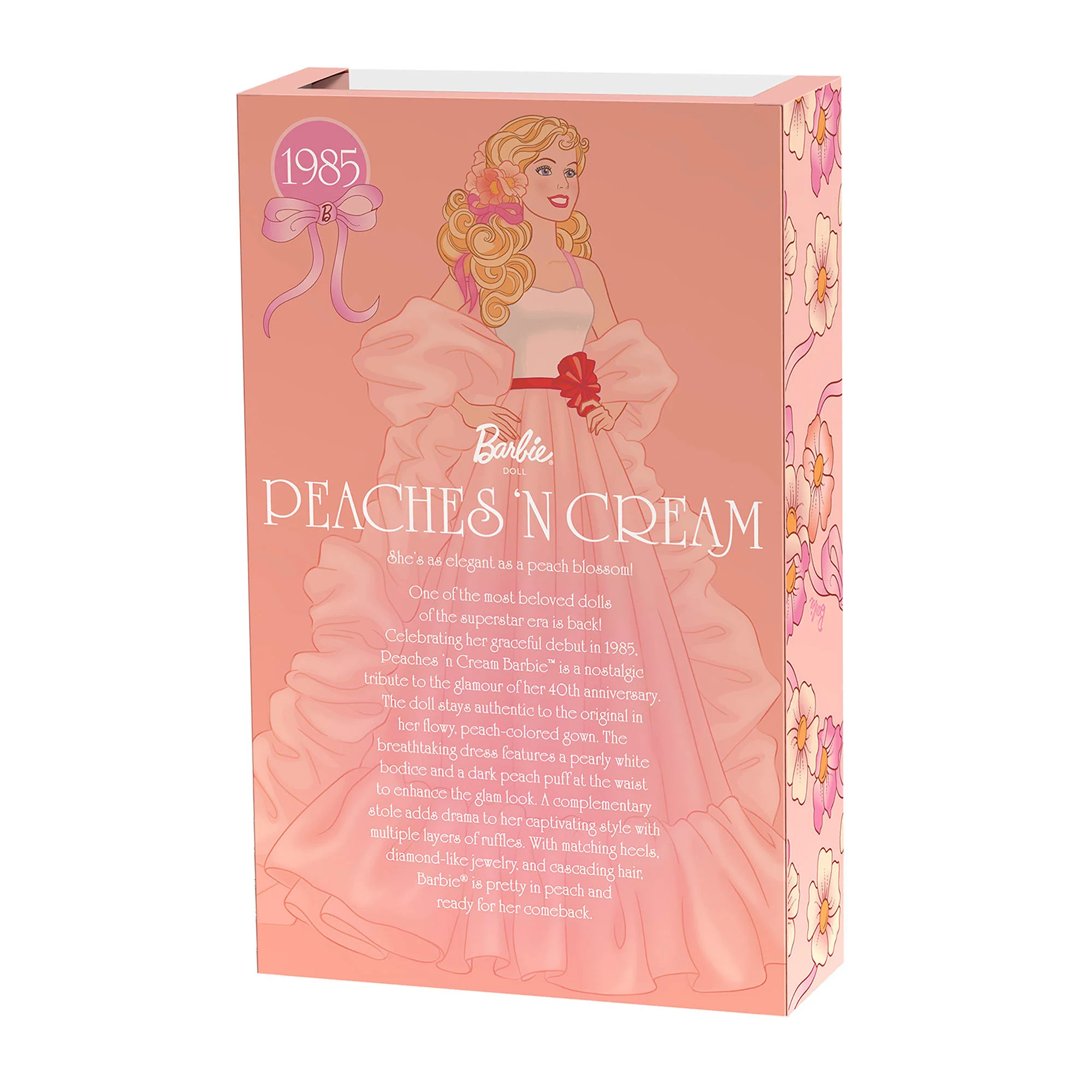 Mattel Creations Peaches 'n Cream Barbie Doll, Blonde Hair
