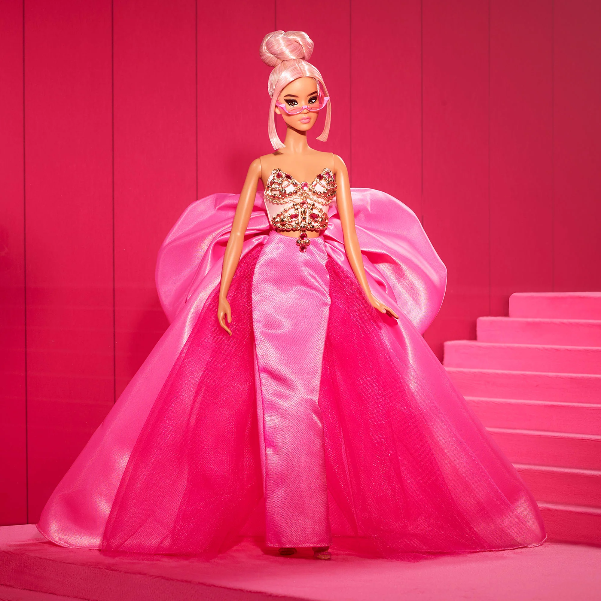 Mattel Creations Barbie Pink Collection Doll 5