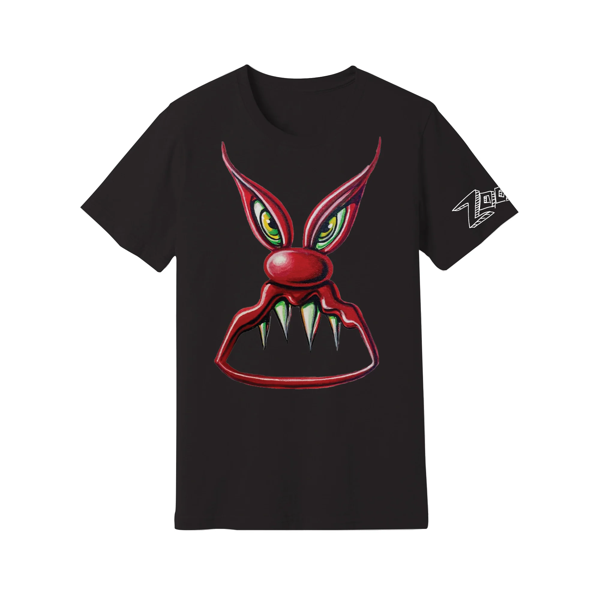 Mattel Creations Hot Wheels x Kenny Scharf Black T-Shirt