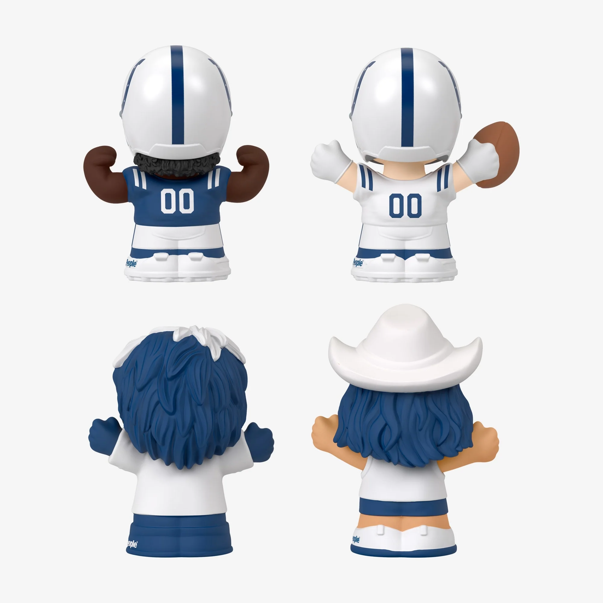 Mattel Creations Little People Collector x NFL Indianapolis Colts Set