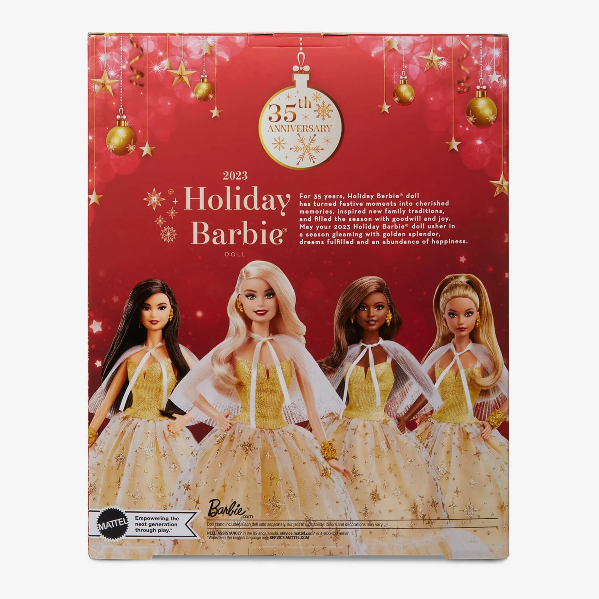 Mattel Creations 2023 Holiday Barbie Doll