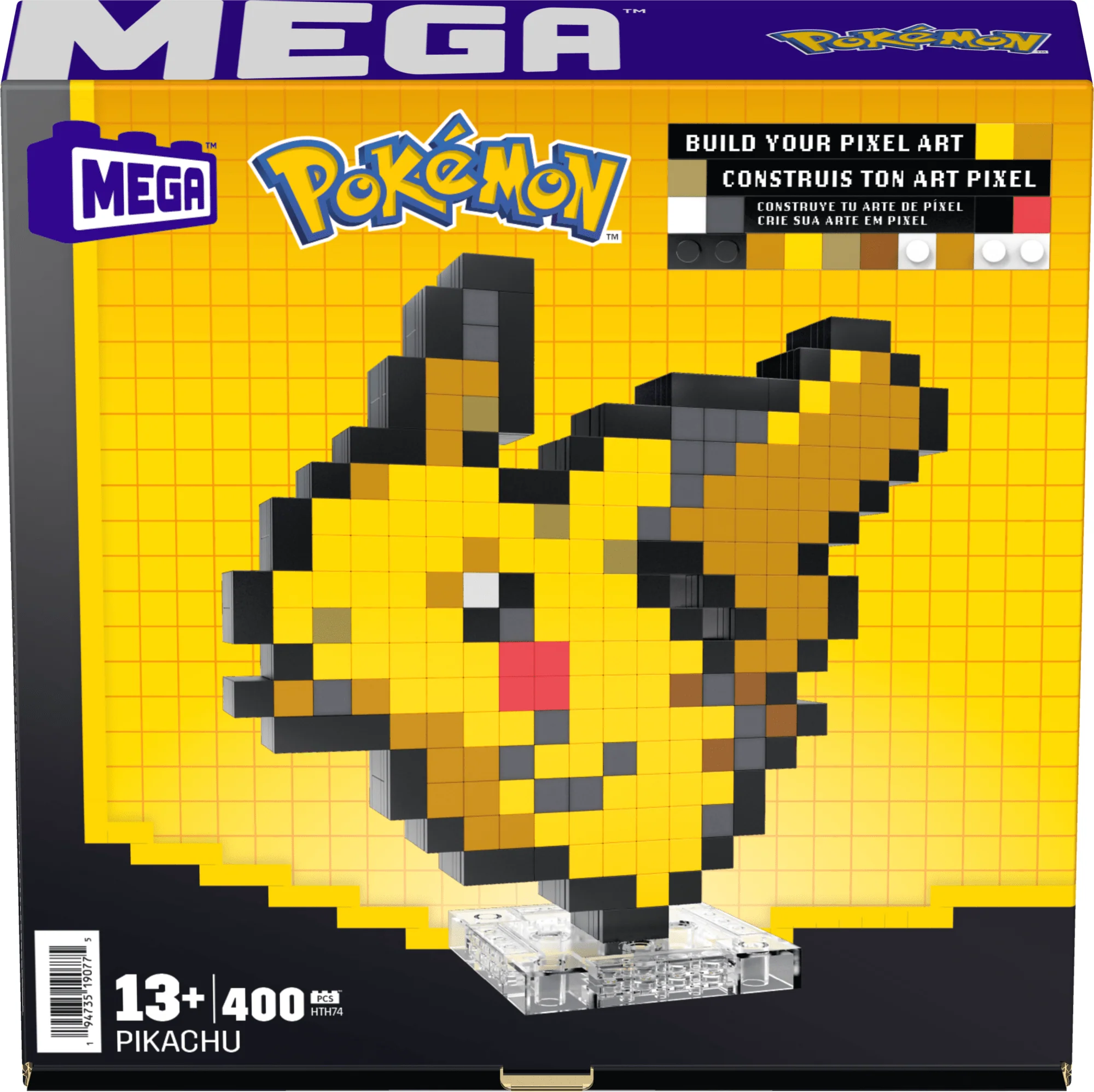 Mattel Creations Pokémon Pikachu Building Set by MEGA