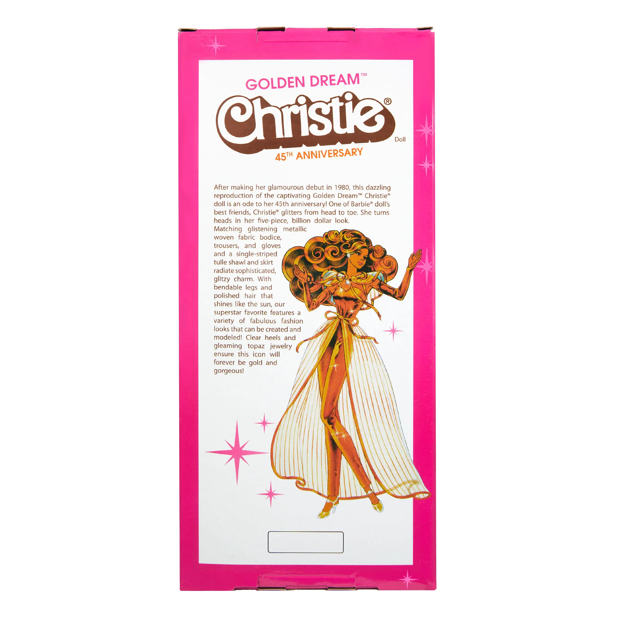 Mattel Creations Barbie Golden Dream Christie Doll