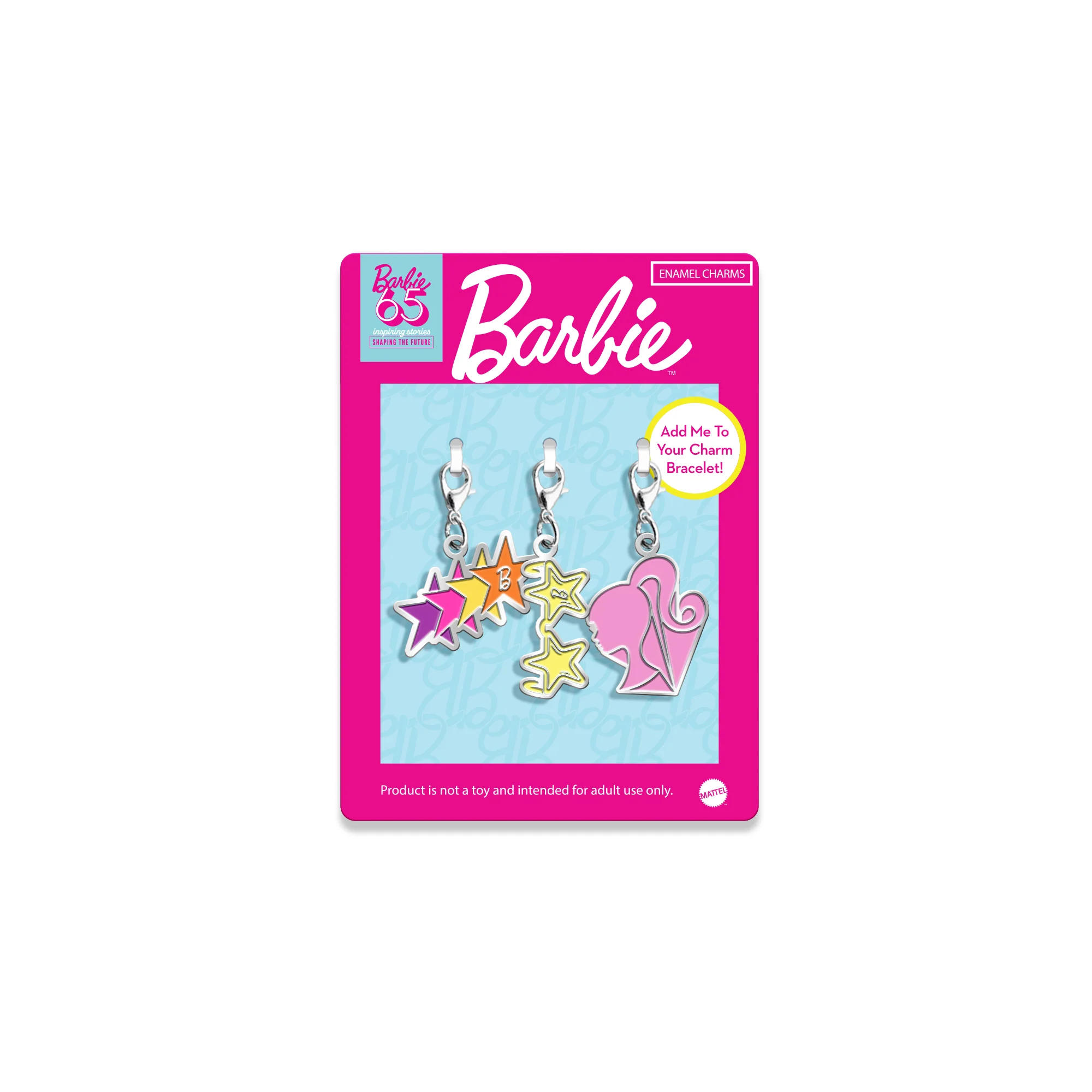 Mattel Creations Barbie 1970s Enamel Charm Set