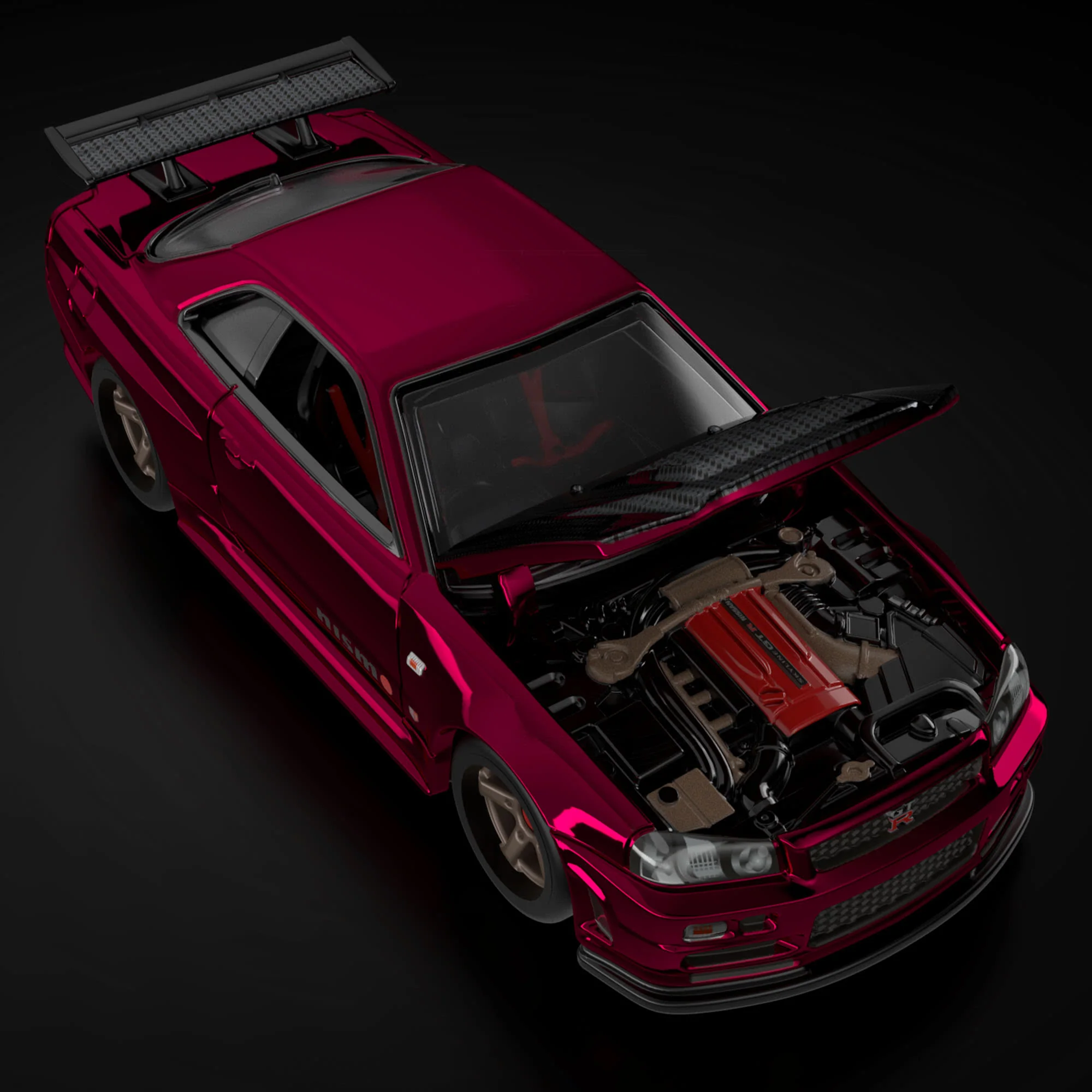 Mattel Creations RLC Exclusive sELECTIONs Nissan Skyline GT-R (BNR34)