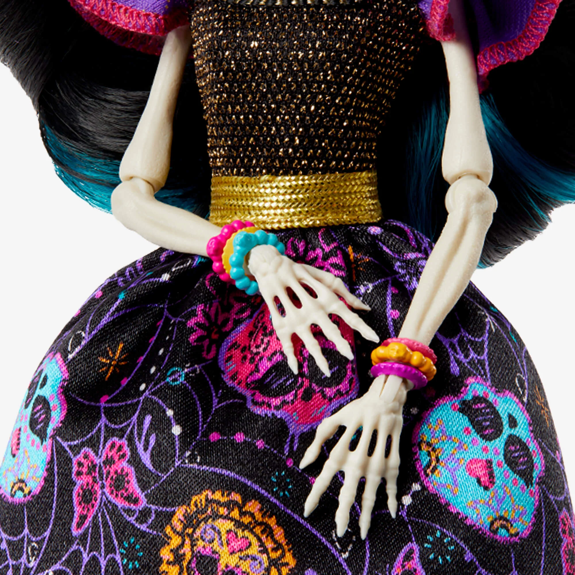 Mattel Creations Monster High Howliday Día De Muertos Skelita Calaveras Doll