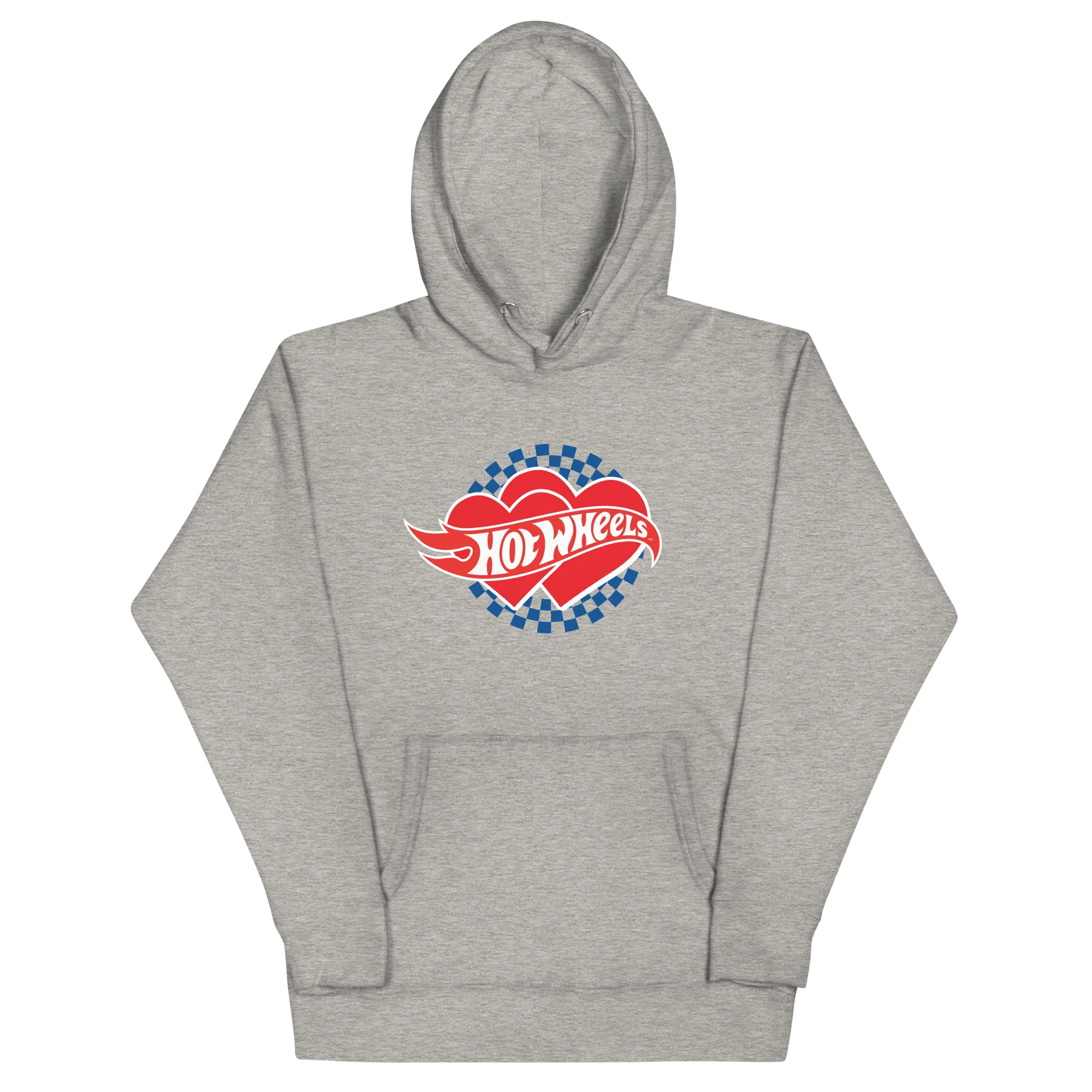 Mattel Creations Hot Wheel Checkered Hearts Hoodie