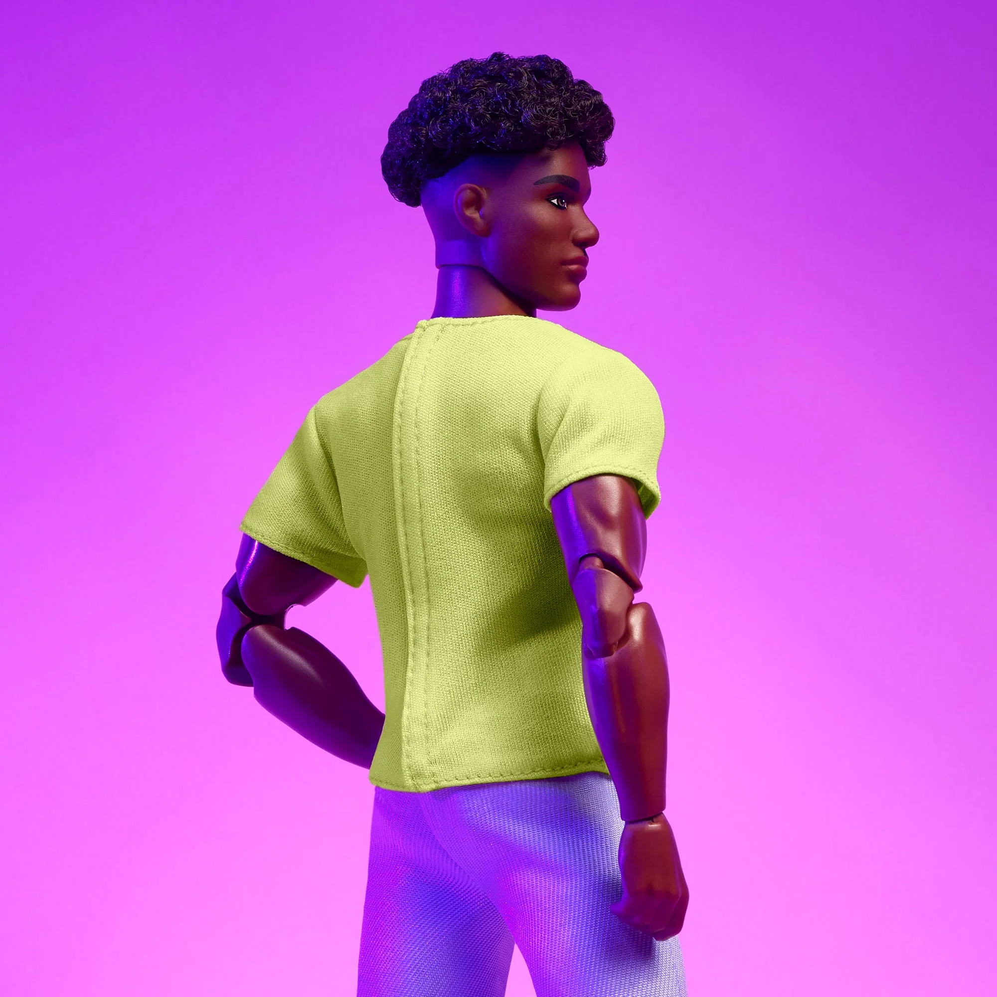 Mattel Creations Barbie Looks Doll #25 (Buff Body Ken, Short Black Hair)