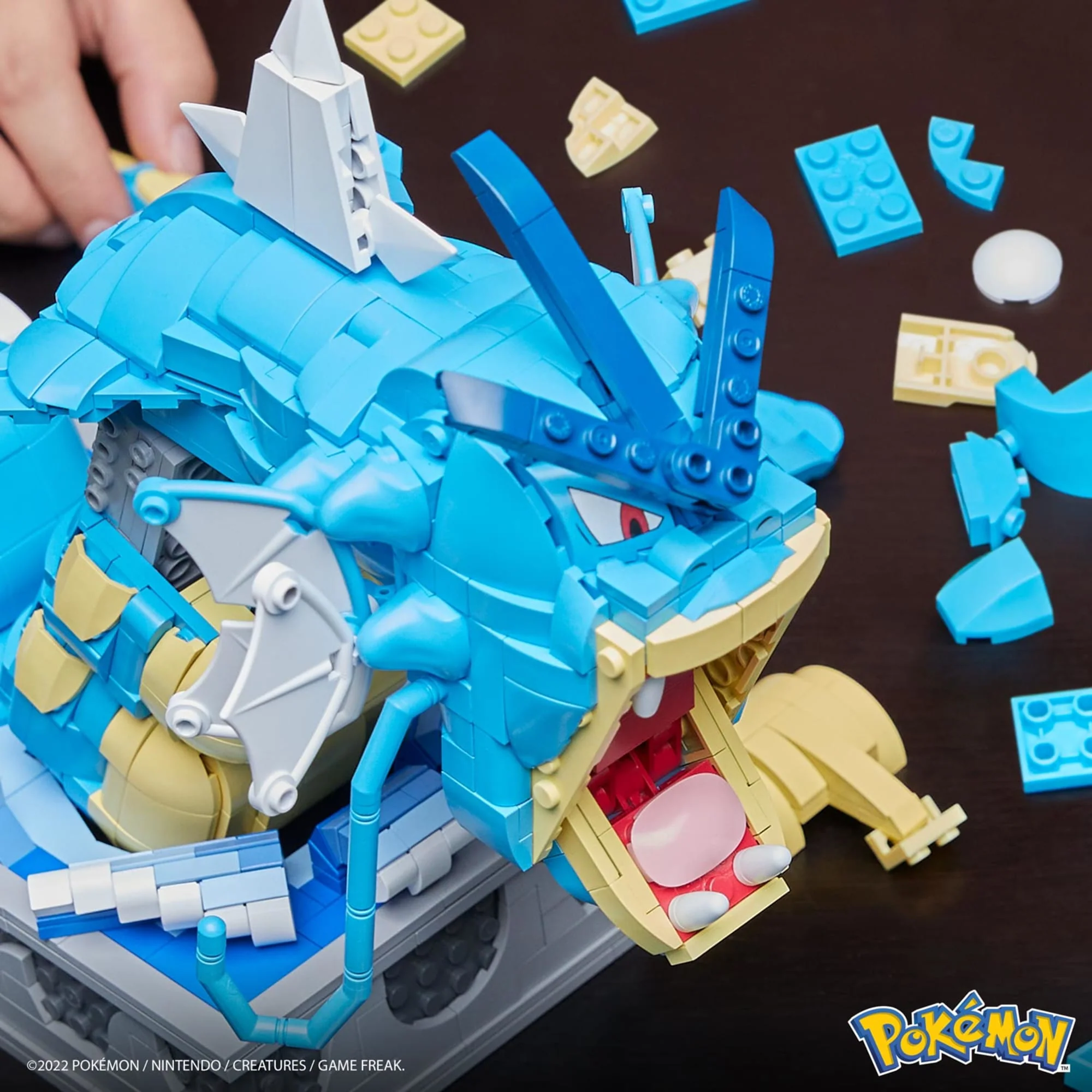 Mattel Creations MEGA Pokemon Motion Gyarados Building Set