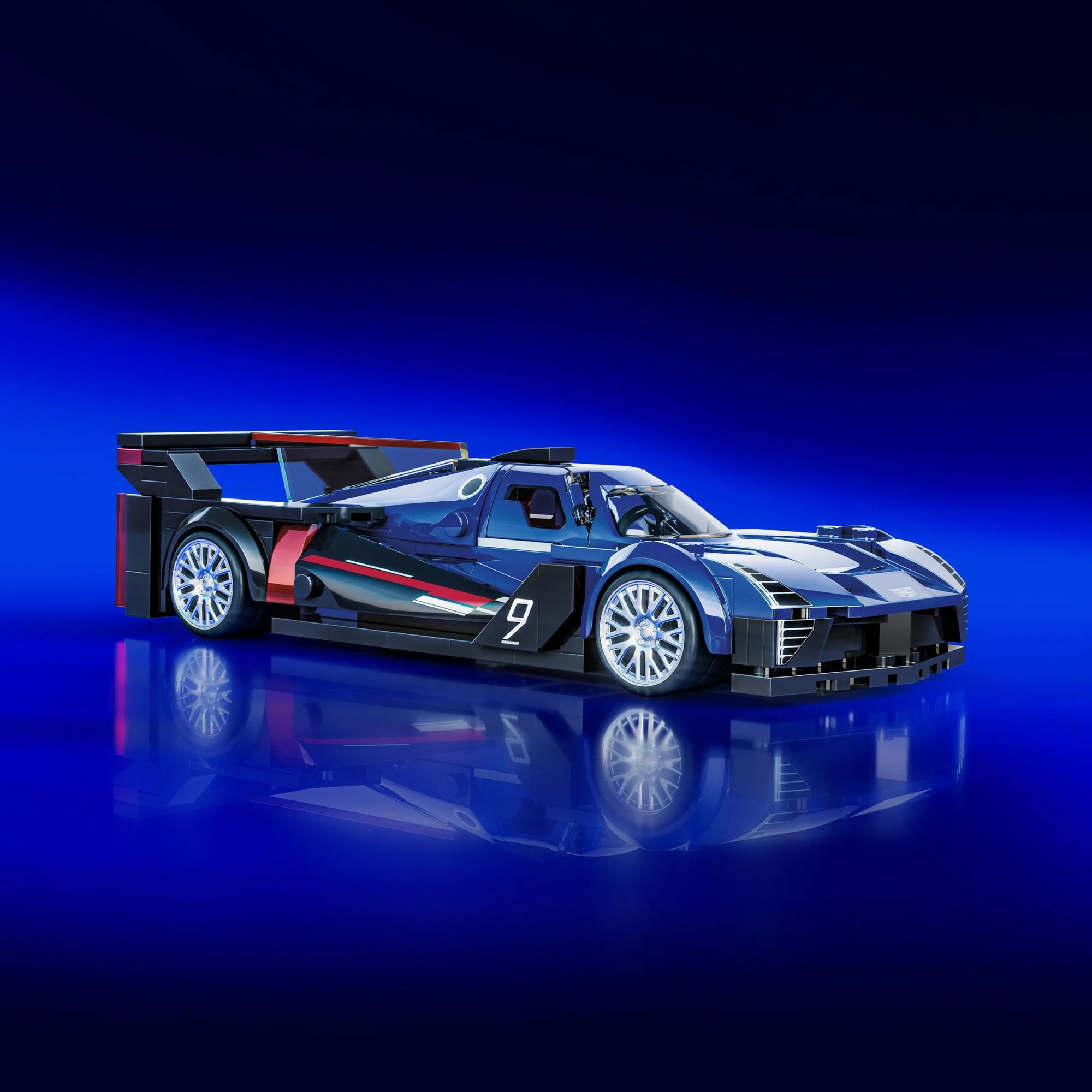 Mattel Creations Mattel Brick Shop Hot Wheels Cadillac Project GTP Hypercar Building Set