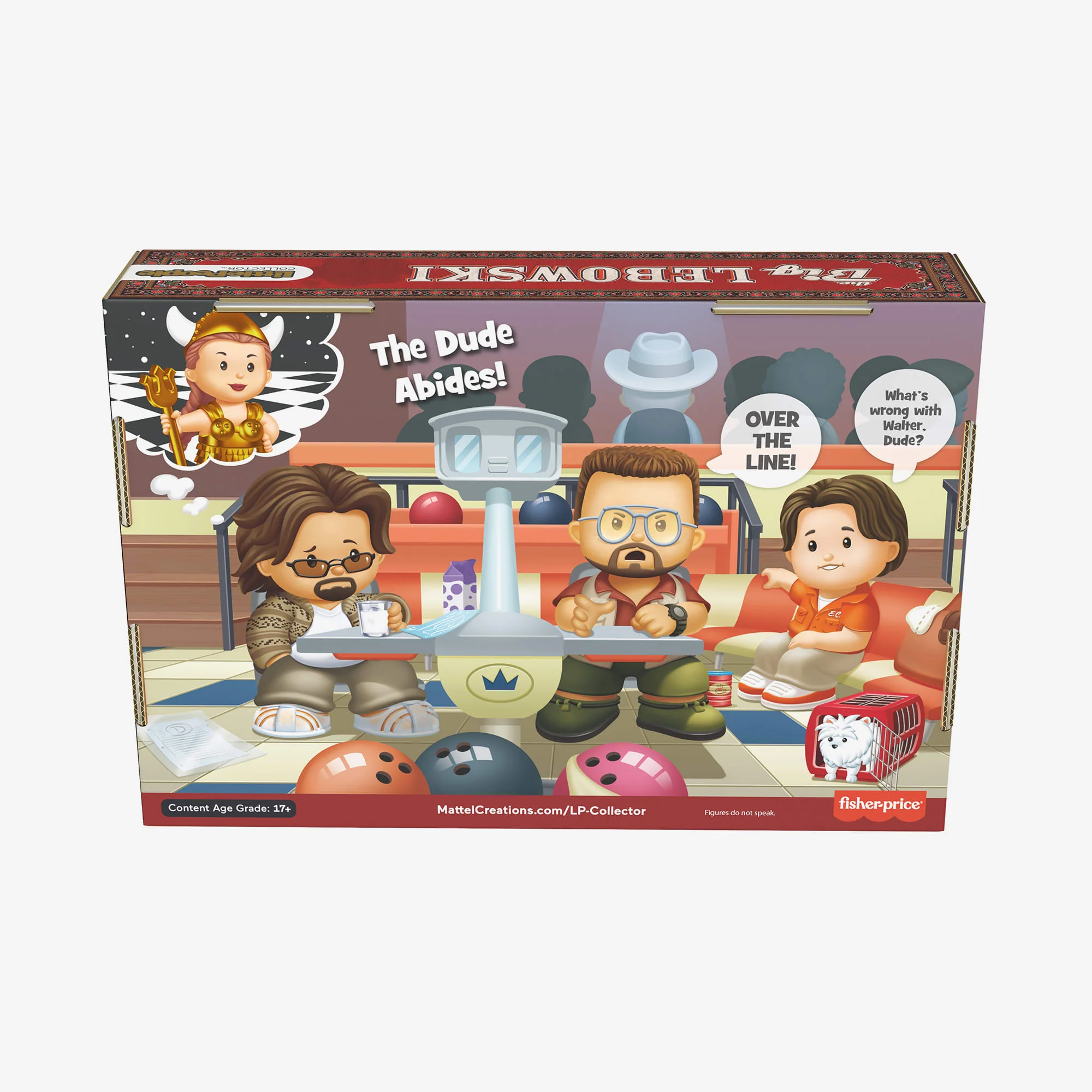 Mattel Creations Little People Collector The Big Lebowski Special Edition Set