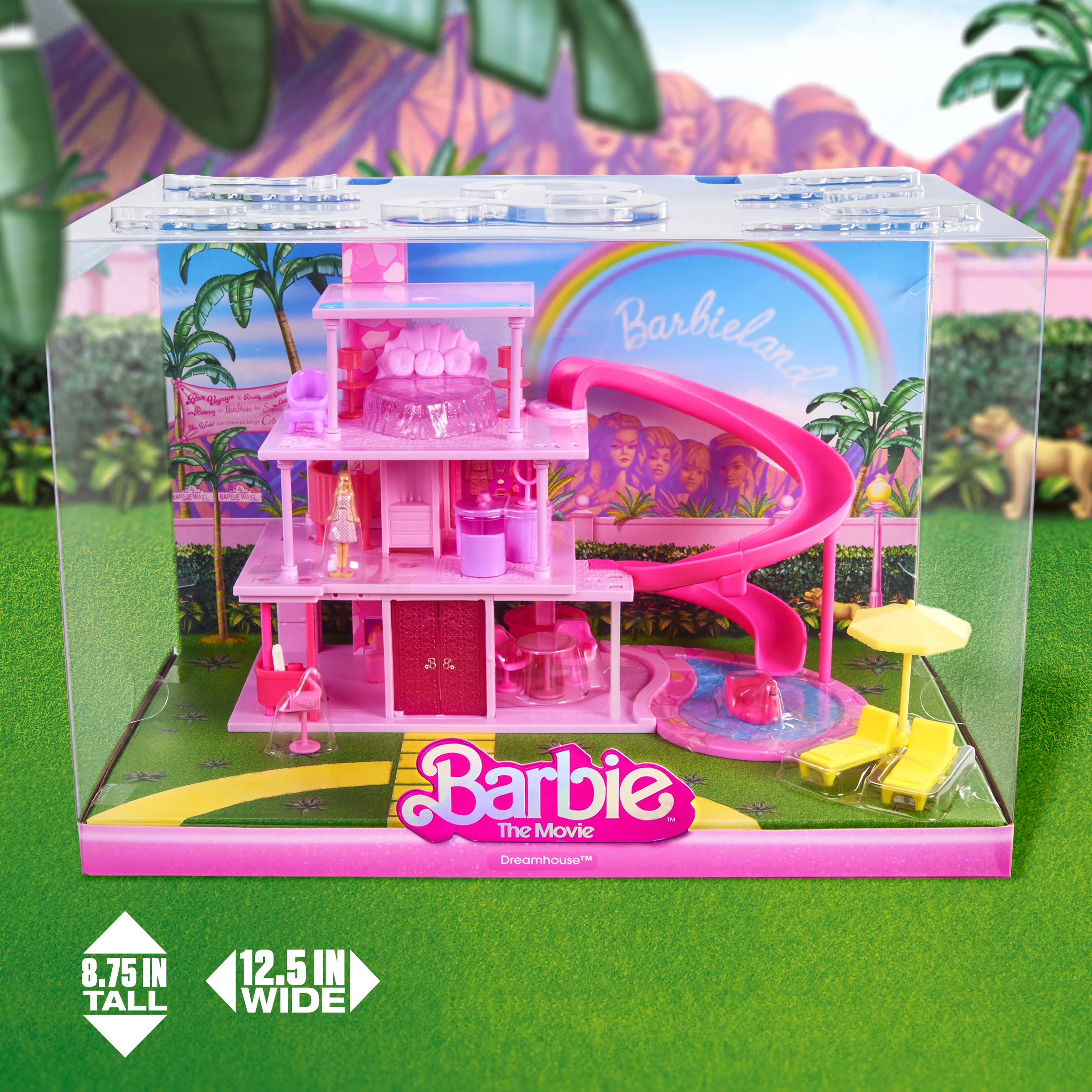 Mattel Creations Barbie The Movie Mini DreamHouse Playset