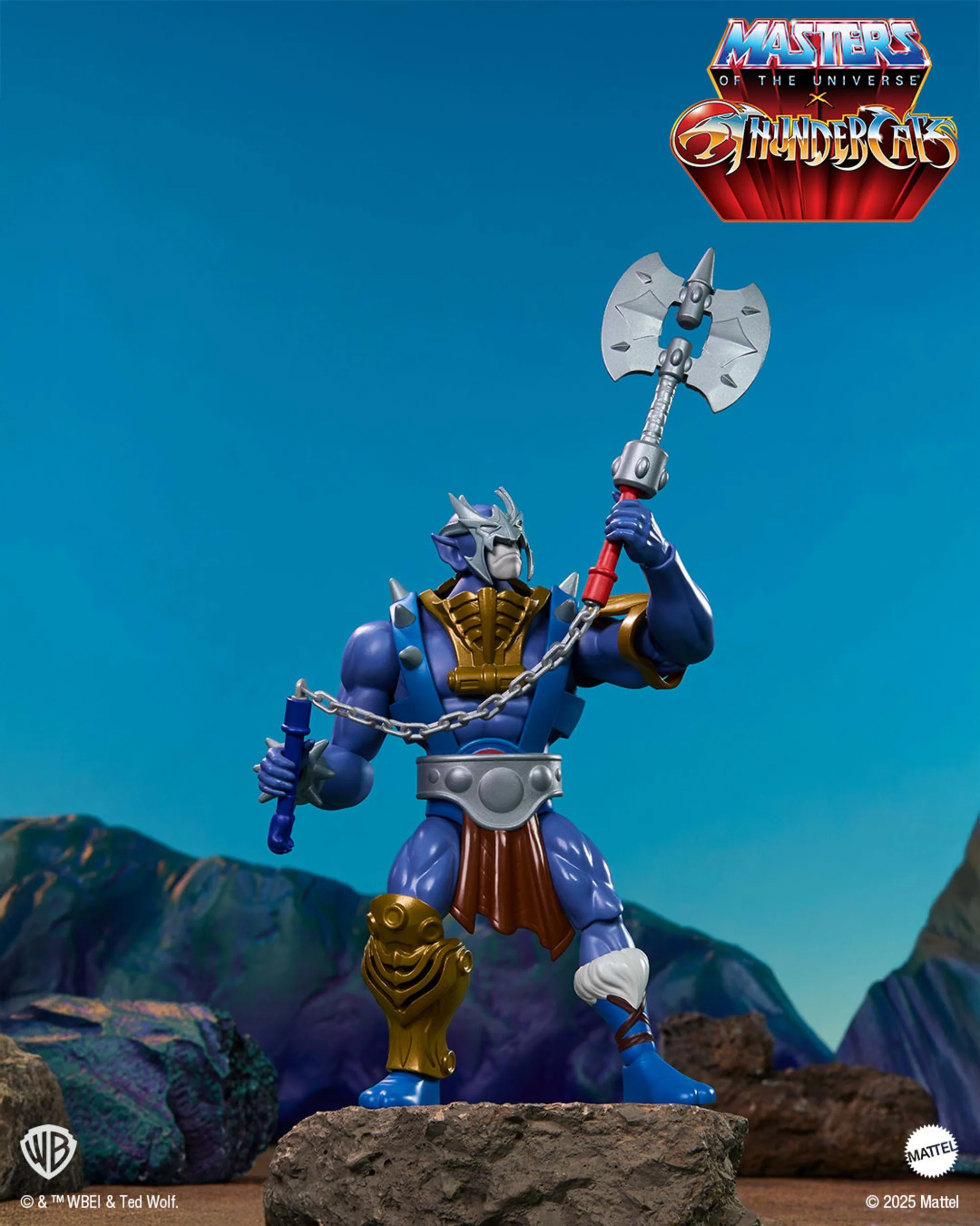 Mattel Creations Masters of the Universe Origins & ThunderCats Panthro Action Figure