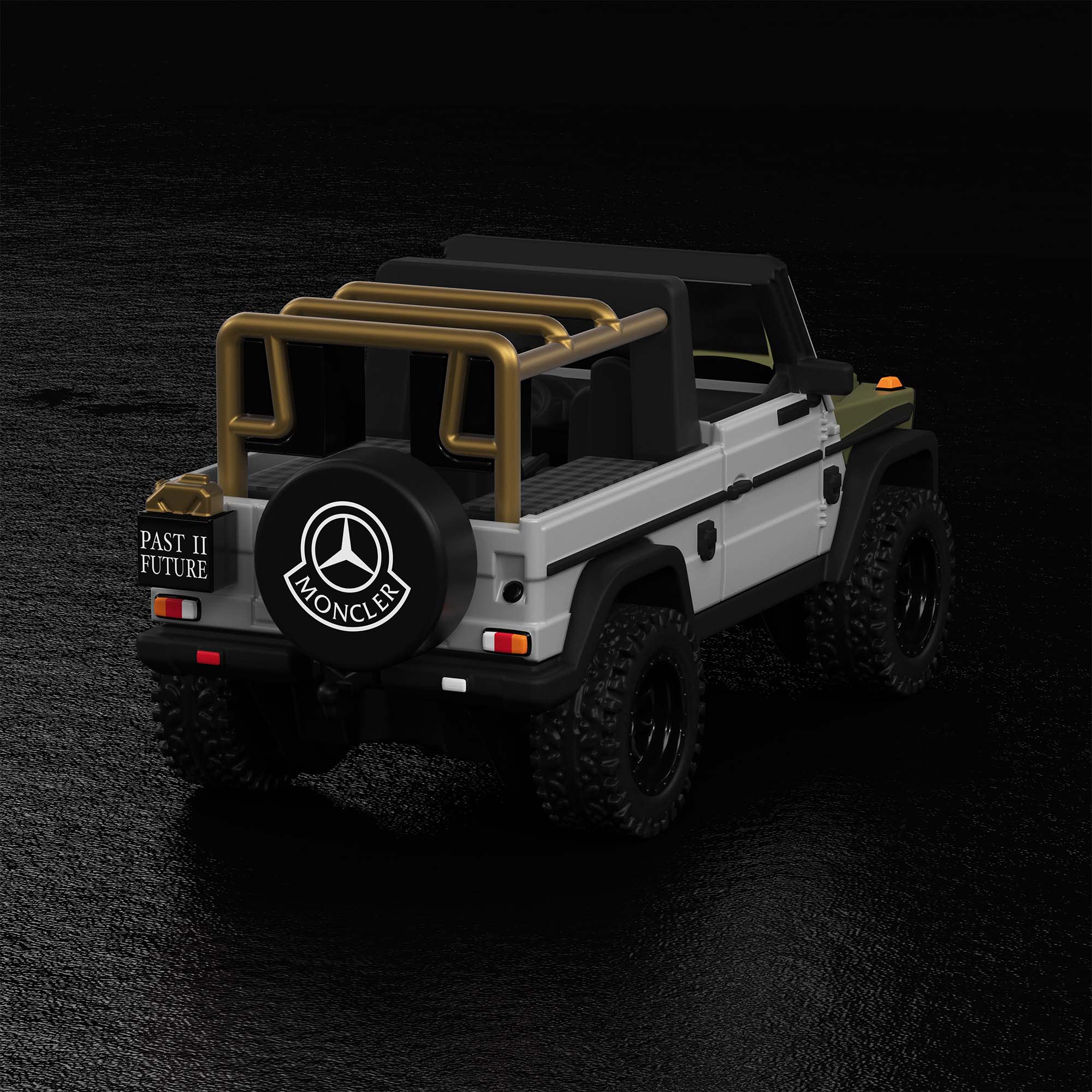 Mattel Creations Hot Wheels x Mercedes-Benz Project G-class Past II Future designed by NIGO