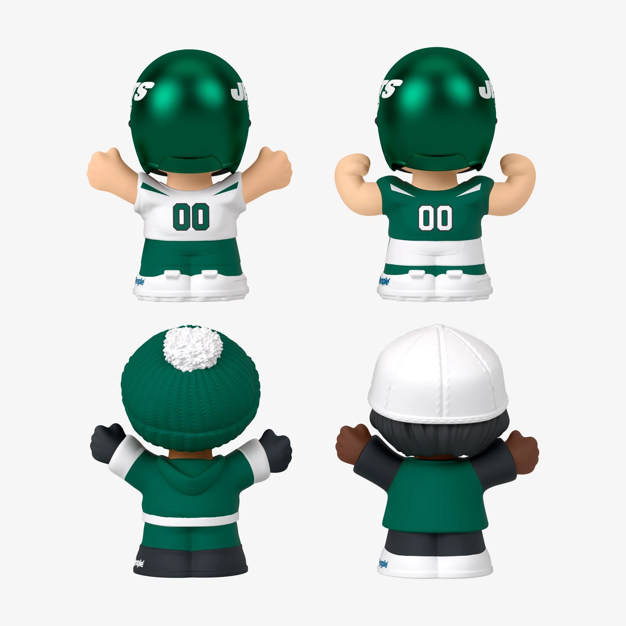 Mattel Creations Little People Collector x NFL New York Jets Set