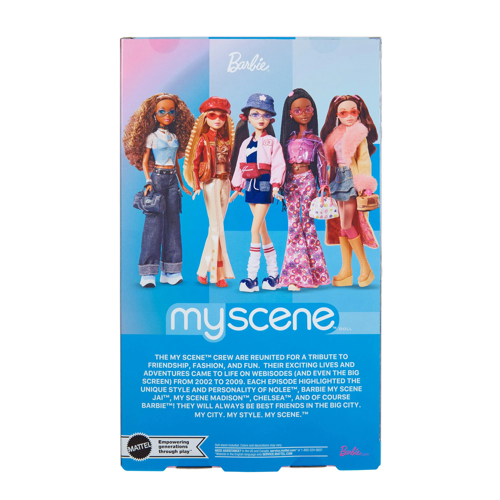 Mattel Creations Barbie My Scene Nolee Doll