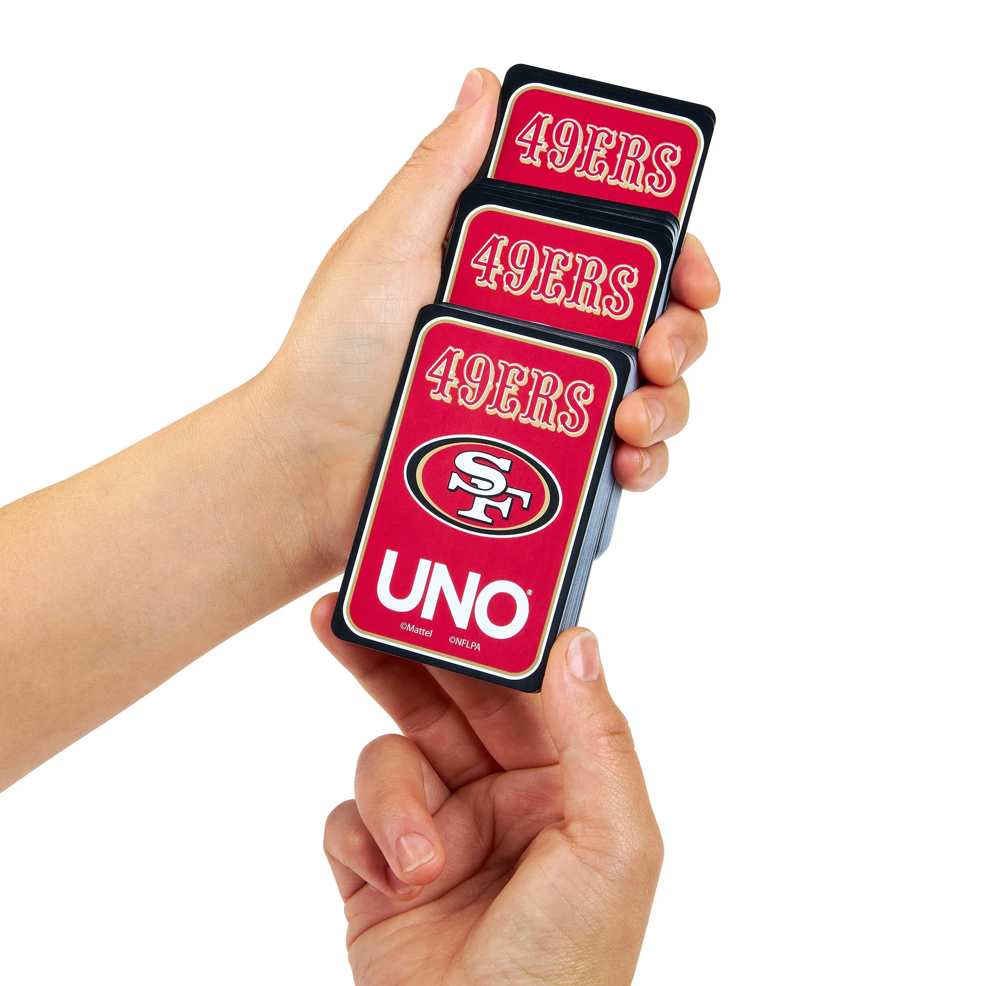 Mattel Creations UNO Fandom NFL San Francisco 49ers Game Deck