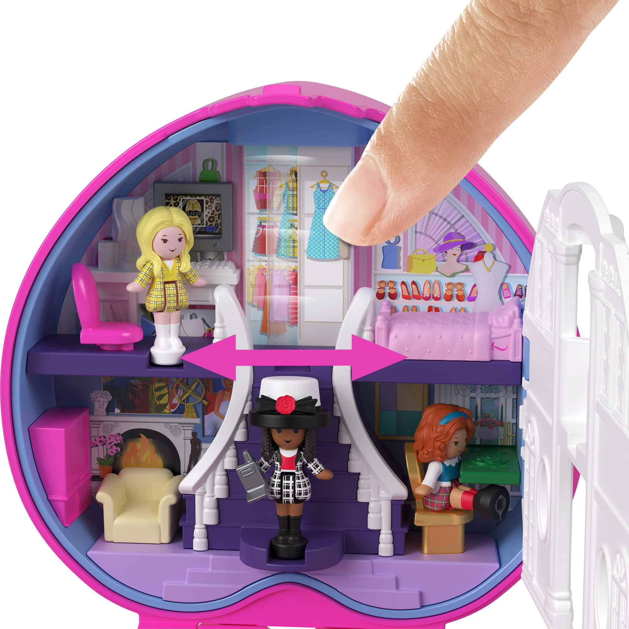 Mattel Creations Polly Pocket x Clueless 30th Anniversary Compact