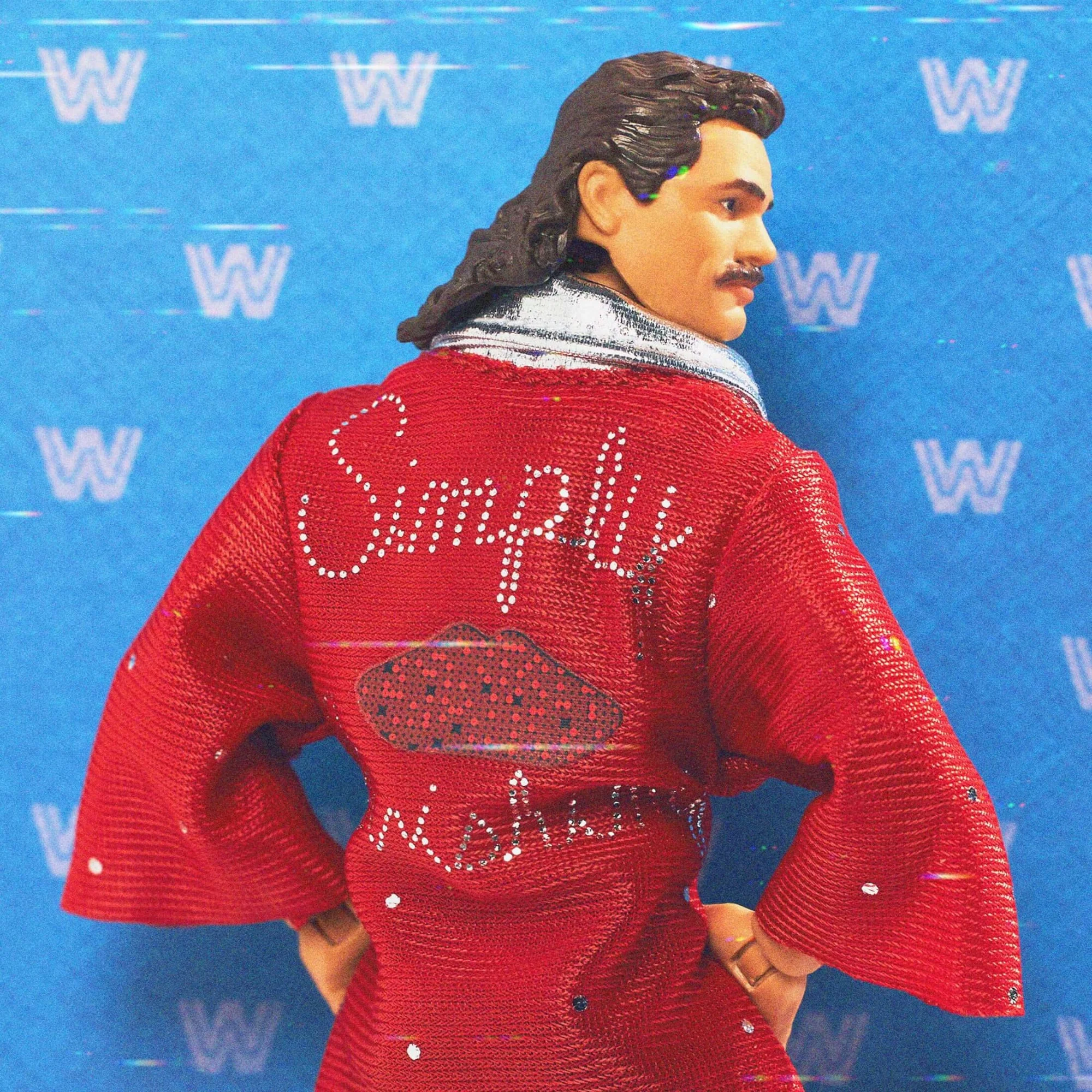 Mattel Creations WWE Action Figure Ultimate Edition Coliseum Collection Jake “The Snake” Roberts & “Ravishing” Rick Rude 2-Pack
