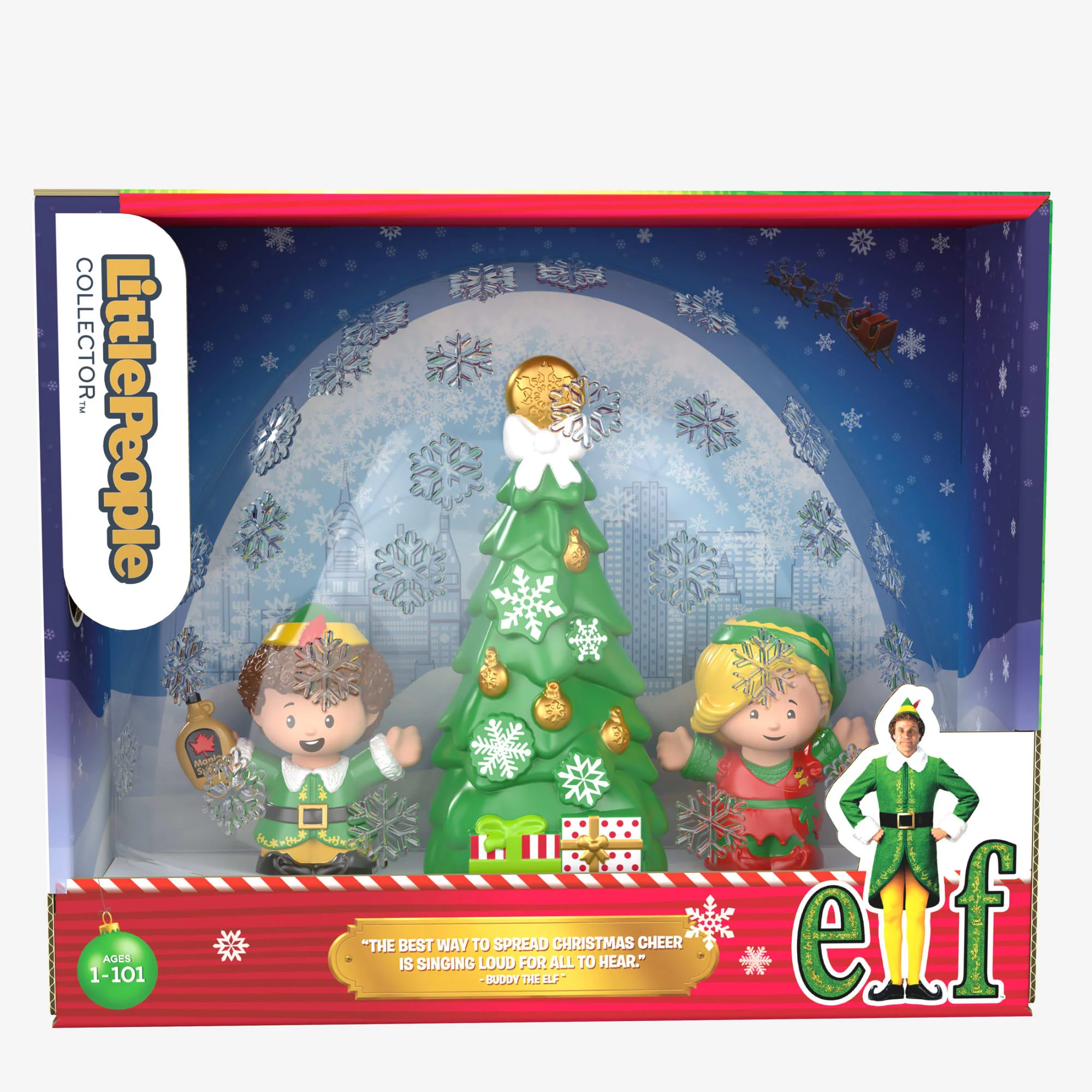 Mattel Creations Little People Collector Elf Figure Set