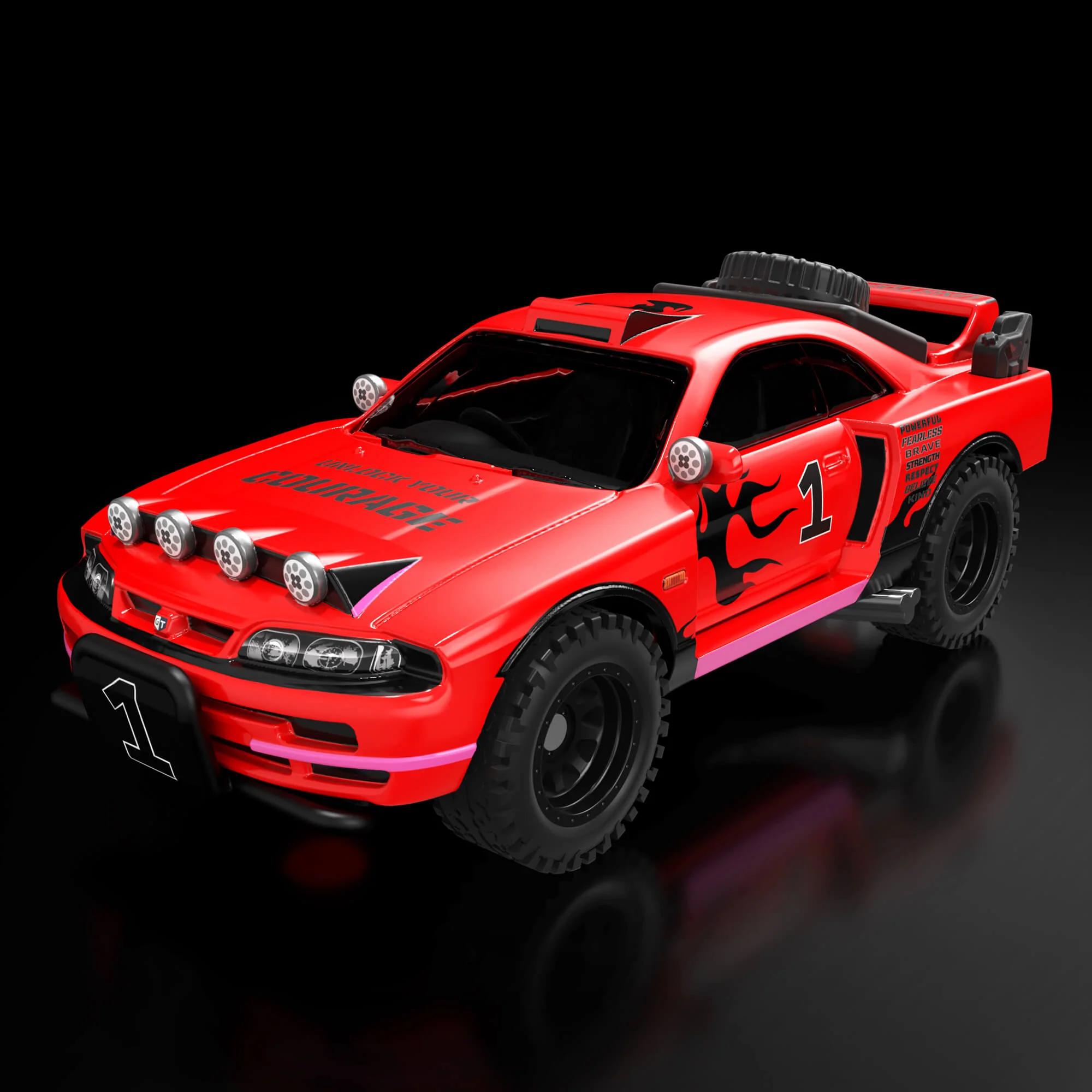 Mattel Creations Hot Wheels: Ultimate Challenge Nissan Skyline GT-R (R33)