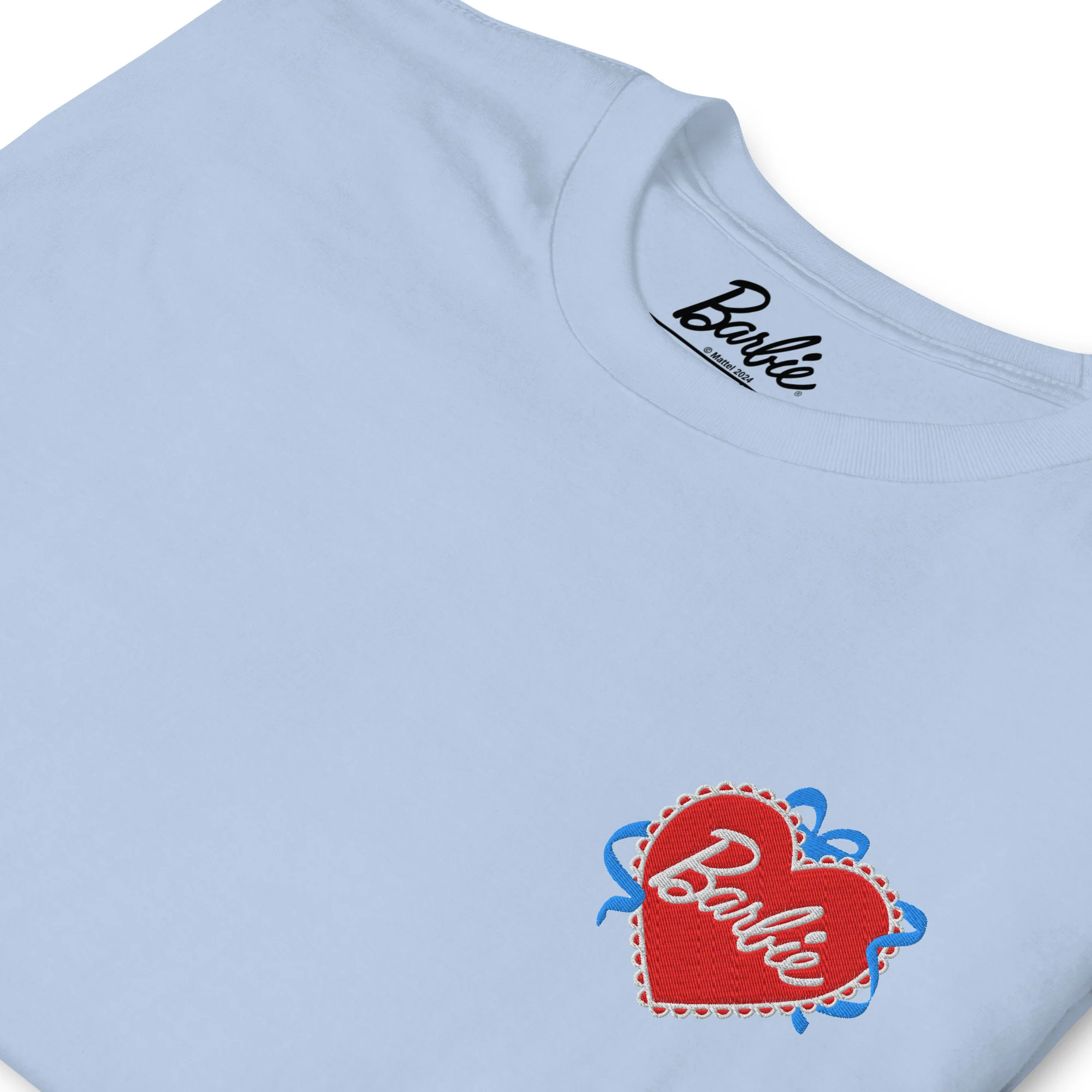 Mattel Creations Barbie Embroidered Heart T-Shirt