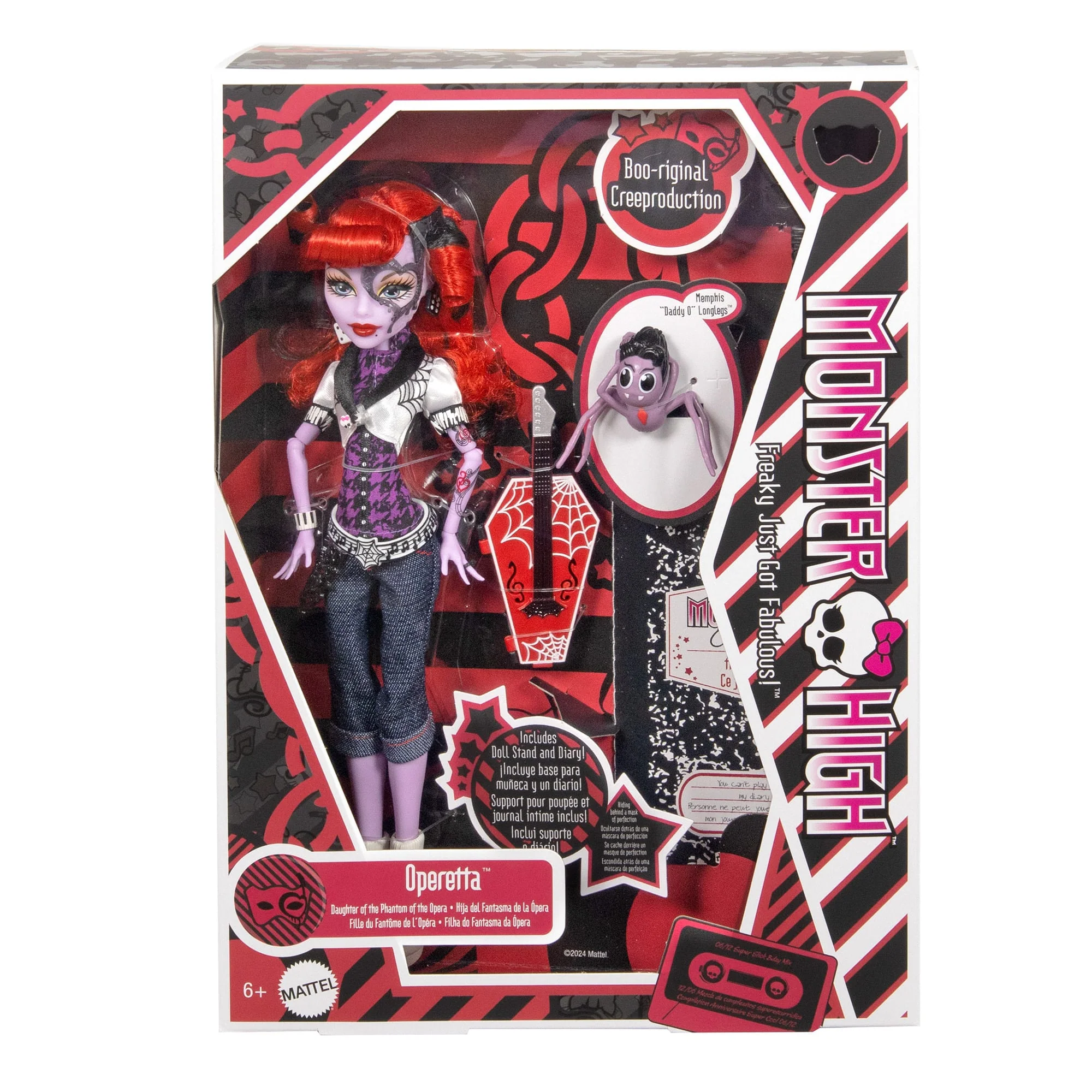 Mattel Creations Monster High Boo-riginal Creeproductions G1 Operetta Doll