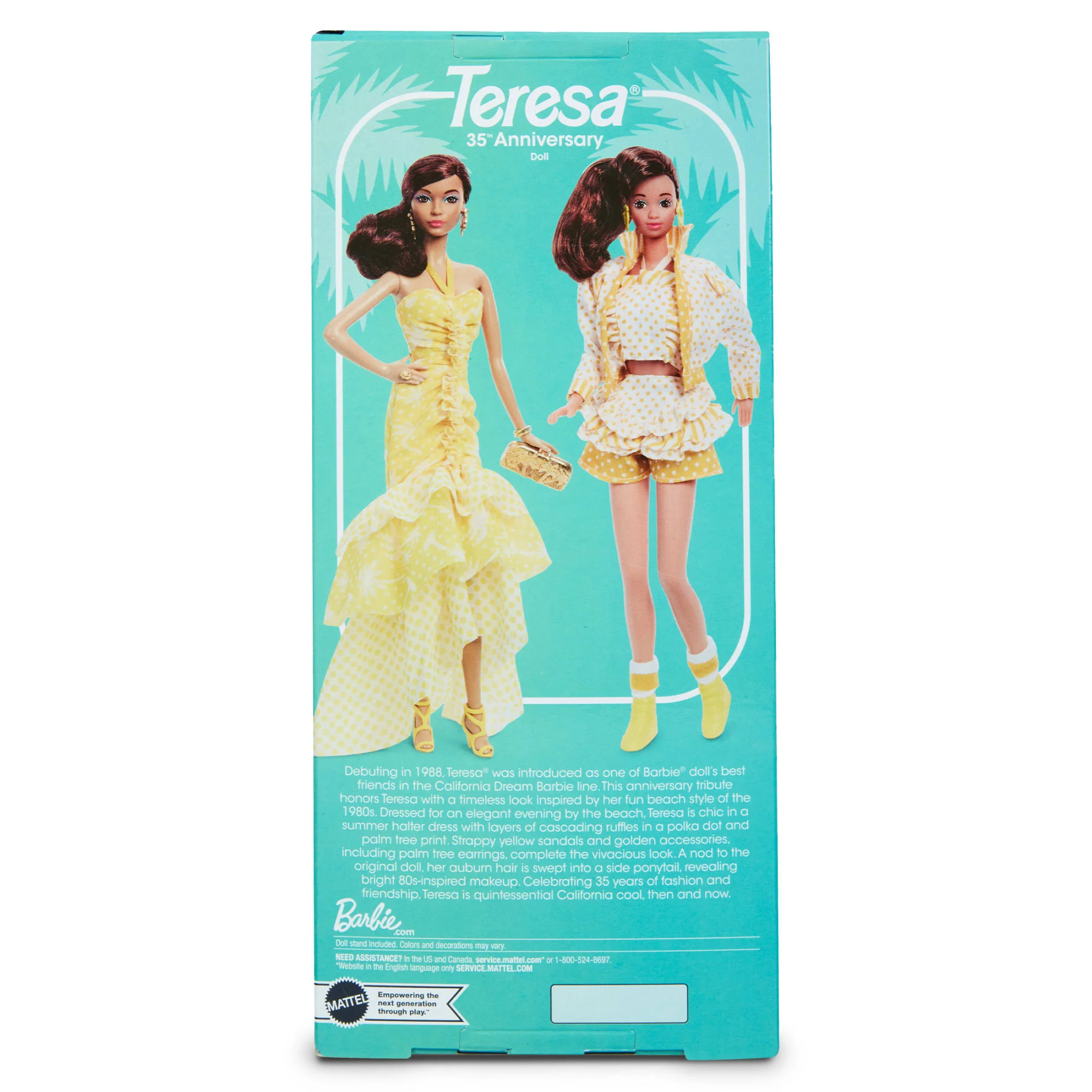 Mattel Creations Barbie 35th Anniversary Teresa Doll