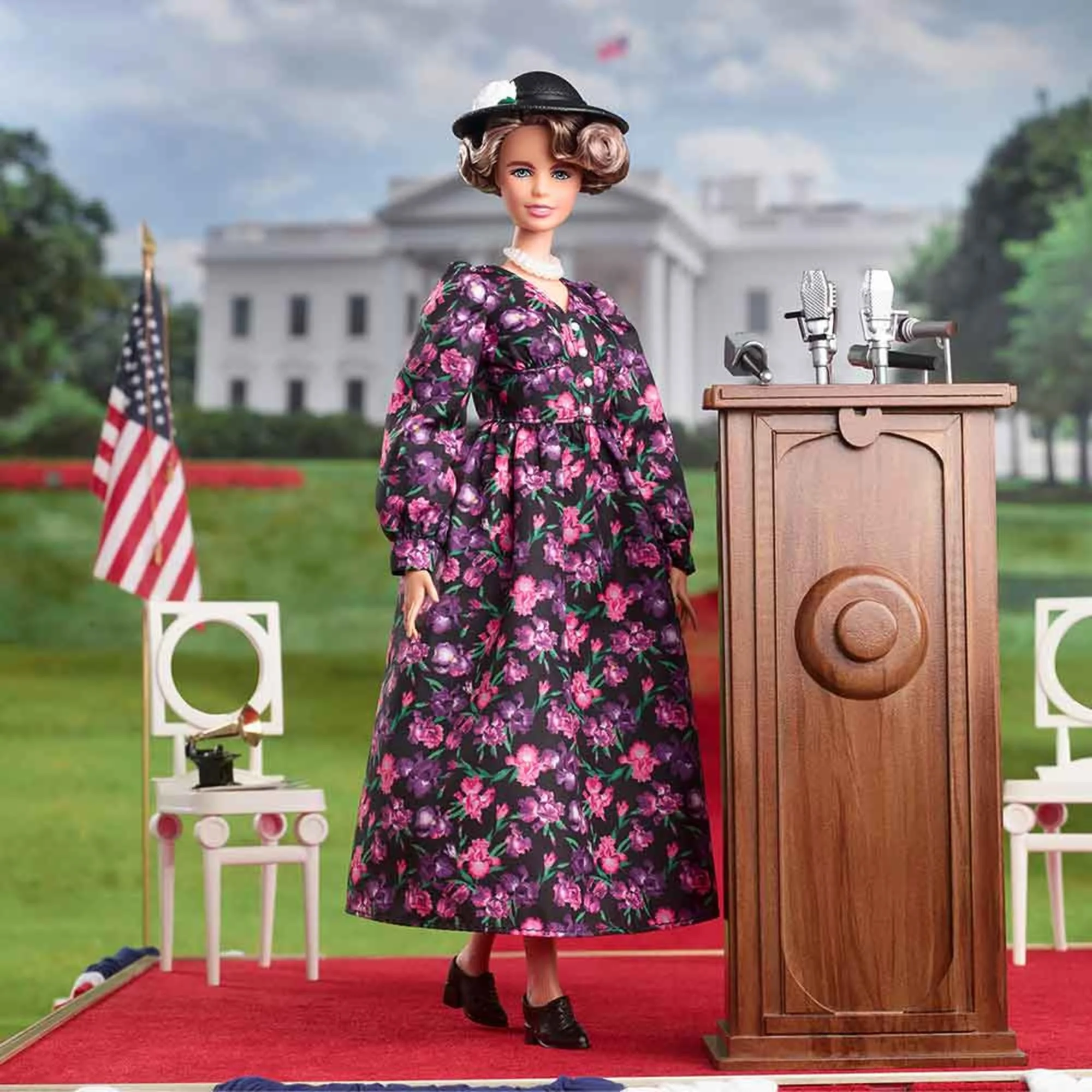 Mattel Creations Eleanor Roosevelt Barbie Inspiring Women Doll