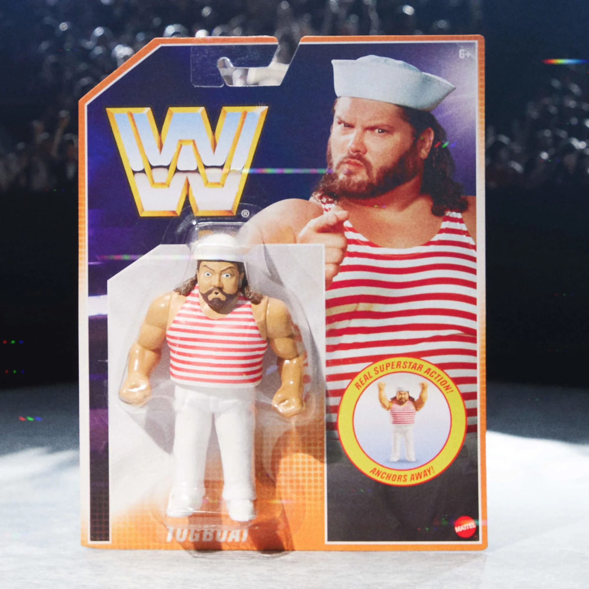 Mattel Creations WWE Retro Action Figure 4-Pack Bundle