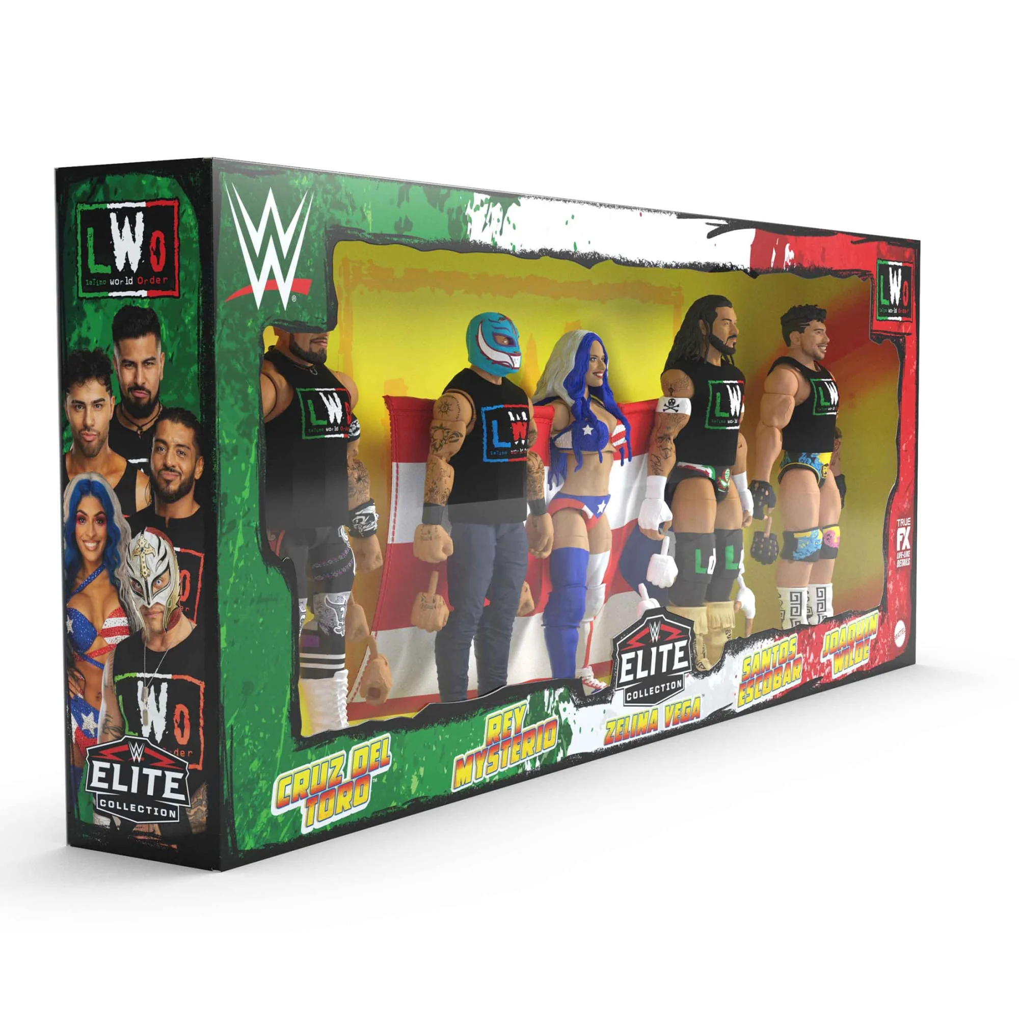 Mattel Creations WWE Elite Collection Latino World Order (LWO) 5-Pack